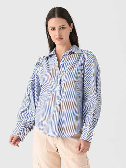 A Shirt Thing Women's Charlotte Yarn Dyed Stripe Shirt