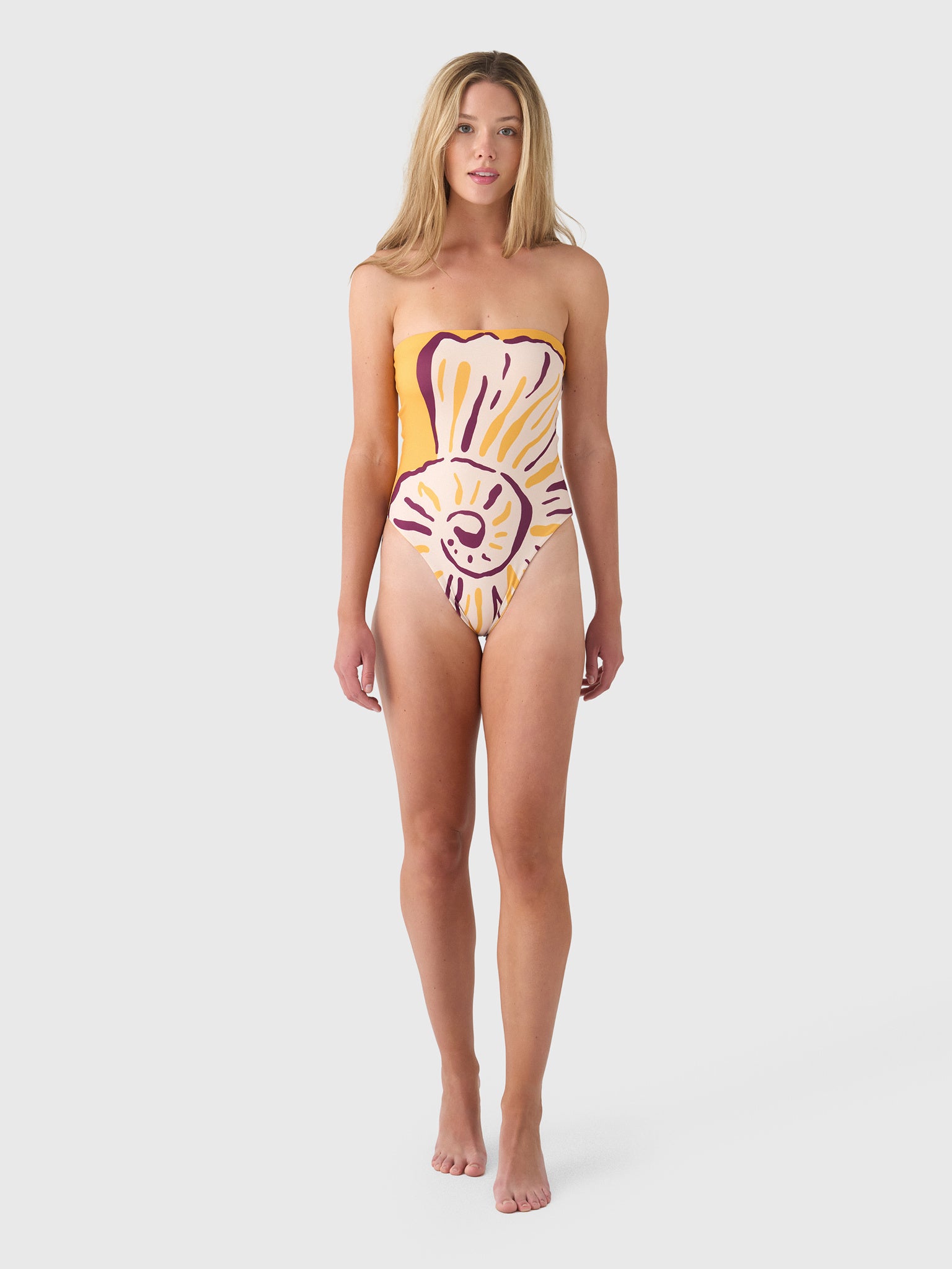 Cala de la Cruz Women's Lore One-Piece Swimsuit - Saint Bernard