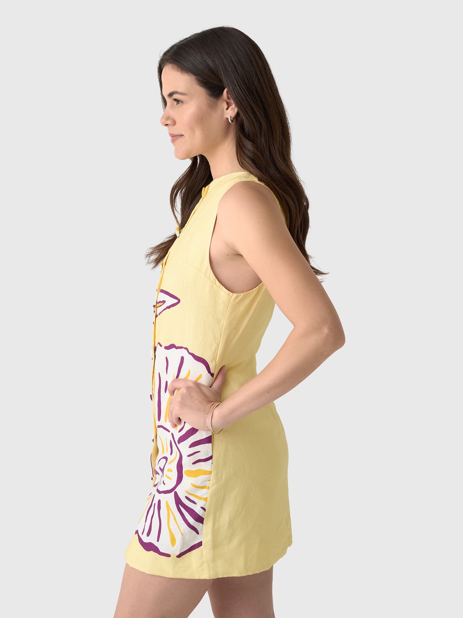 Cala de la Cruz Women's Rhoda Dress - Saint Bernard