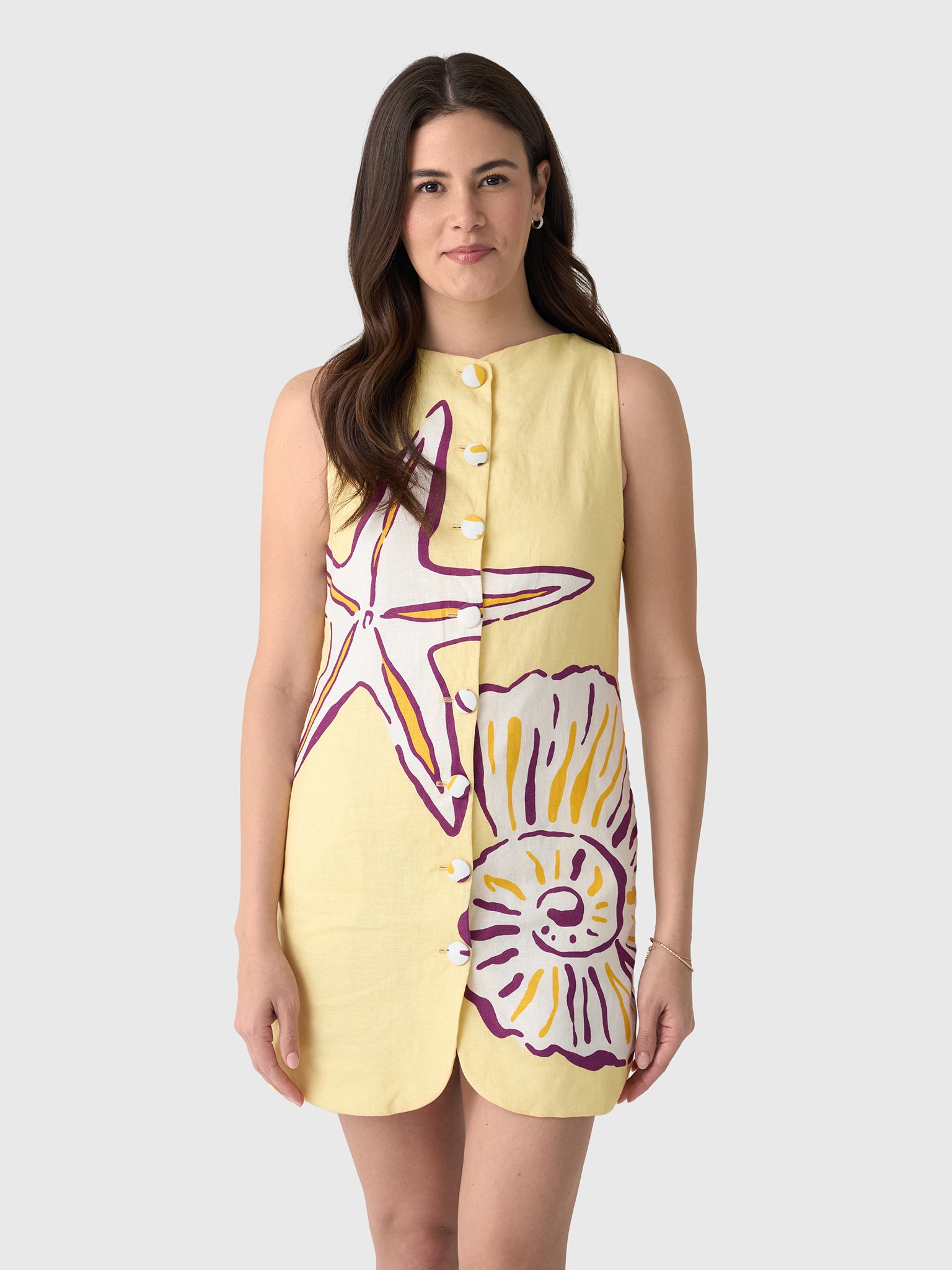 Cala de la Cruz Women's Rhoda Dress - Saint Bernard