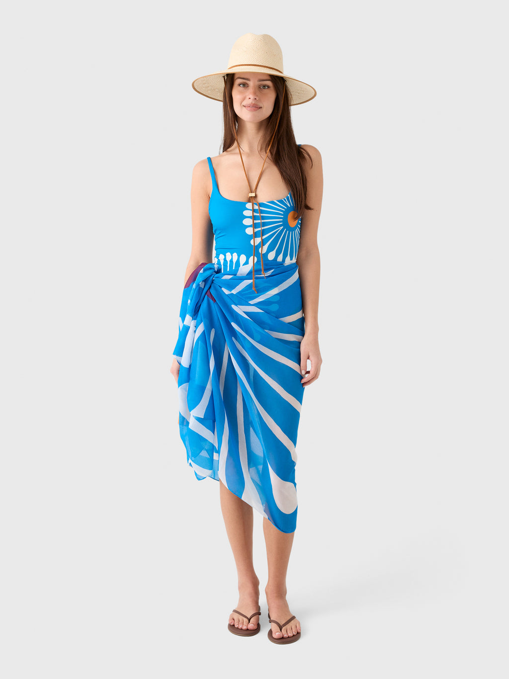 Cala de la Cruz Women's Luana Sarong - Saint Bernard