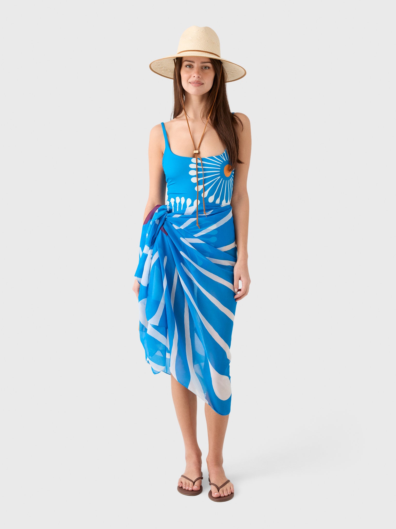 Cala de la Cruz Women's Luana Sarong - Saint Bernard