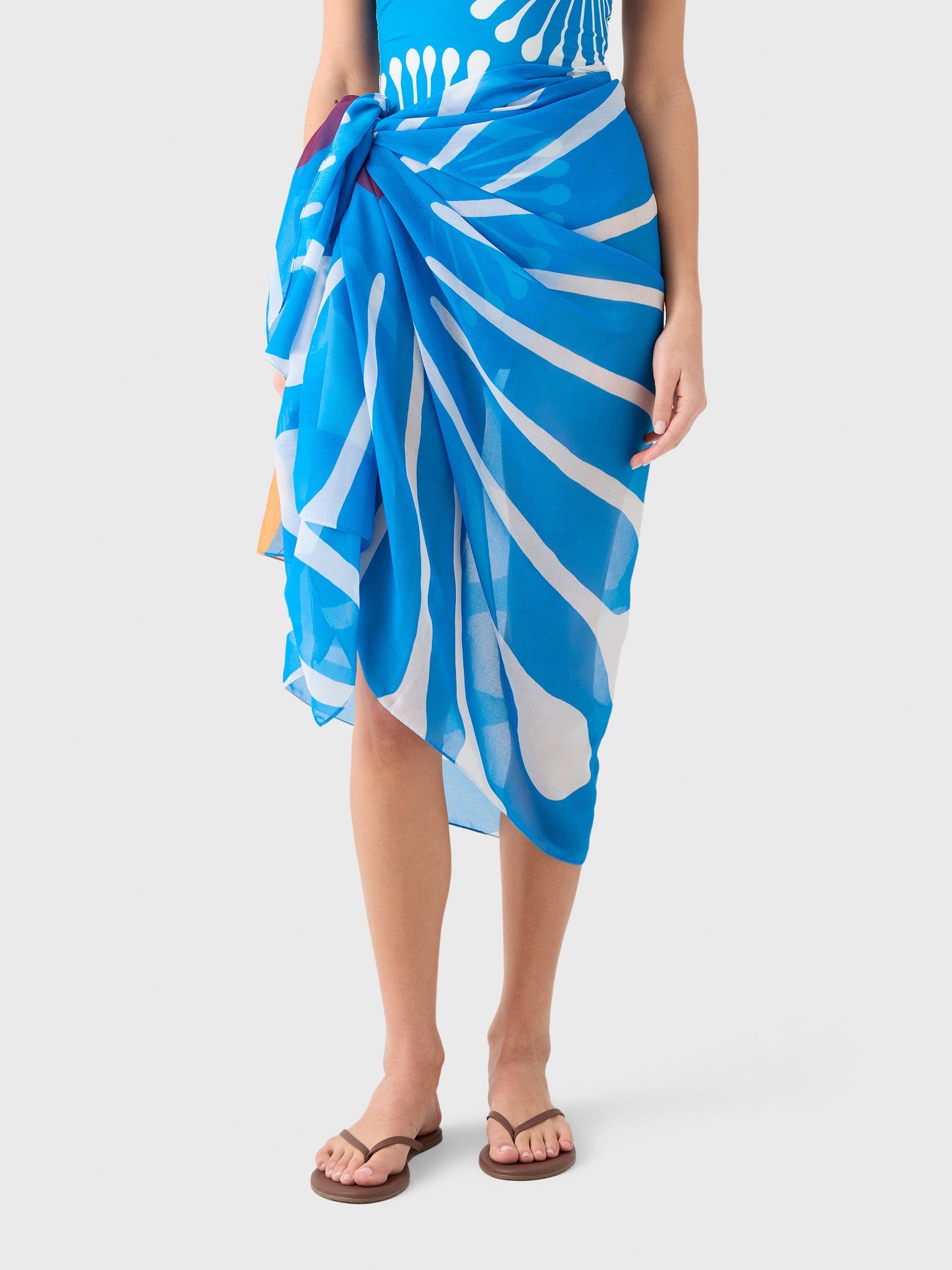 Cala de la Cruz Women's Luana Sarong - Saint Bernard