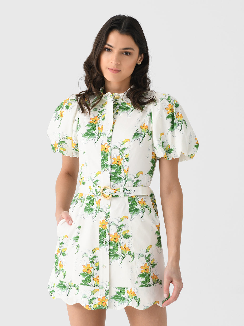 AJE Women's Demi Mini Dress - Saint Bernard