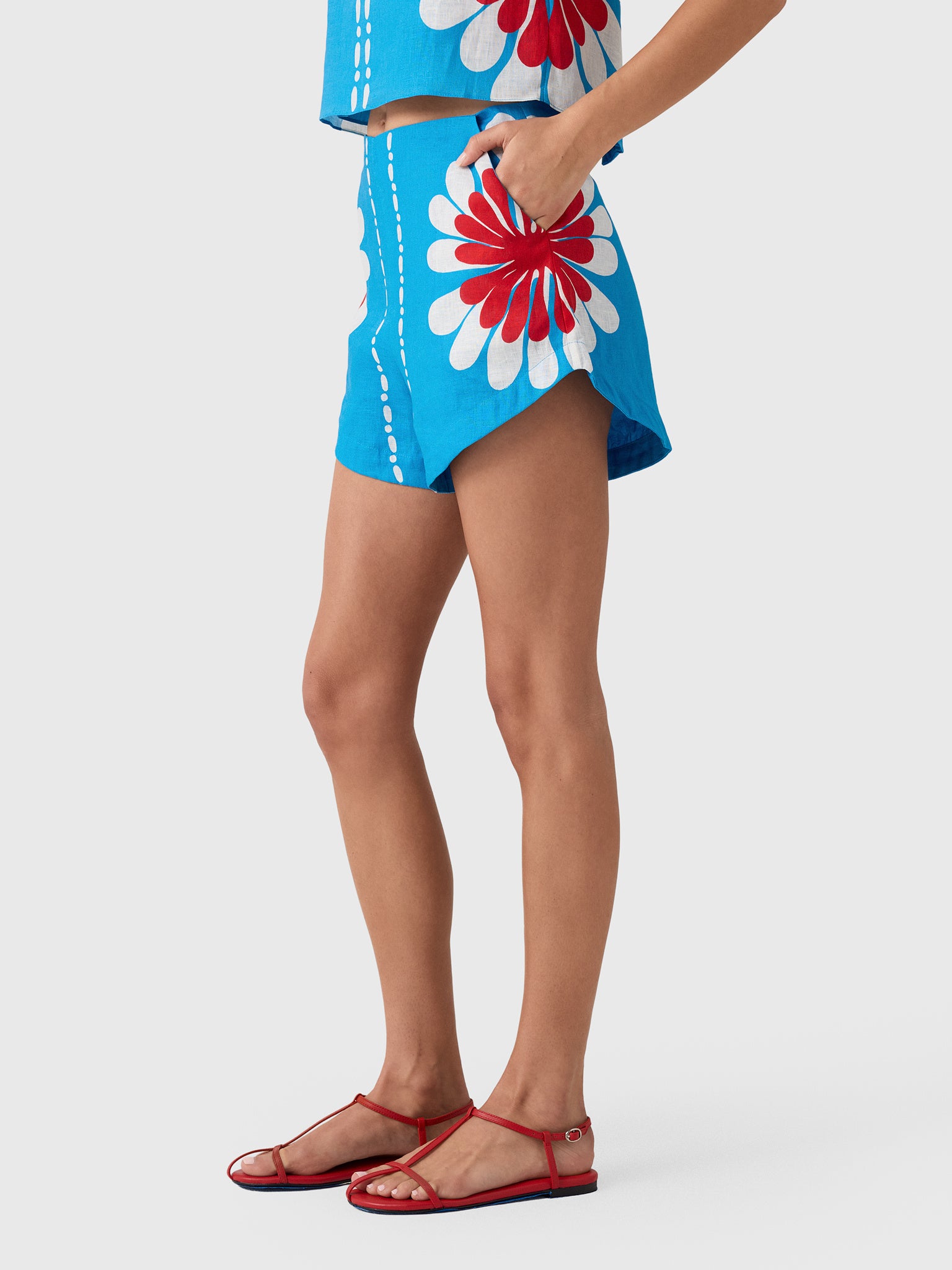 Cala de la Cruz Women's Bahamas Short - Saint Bernard