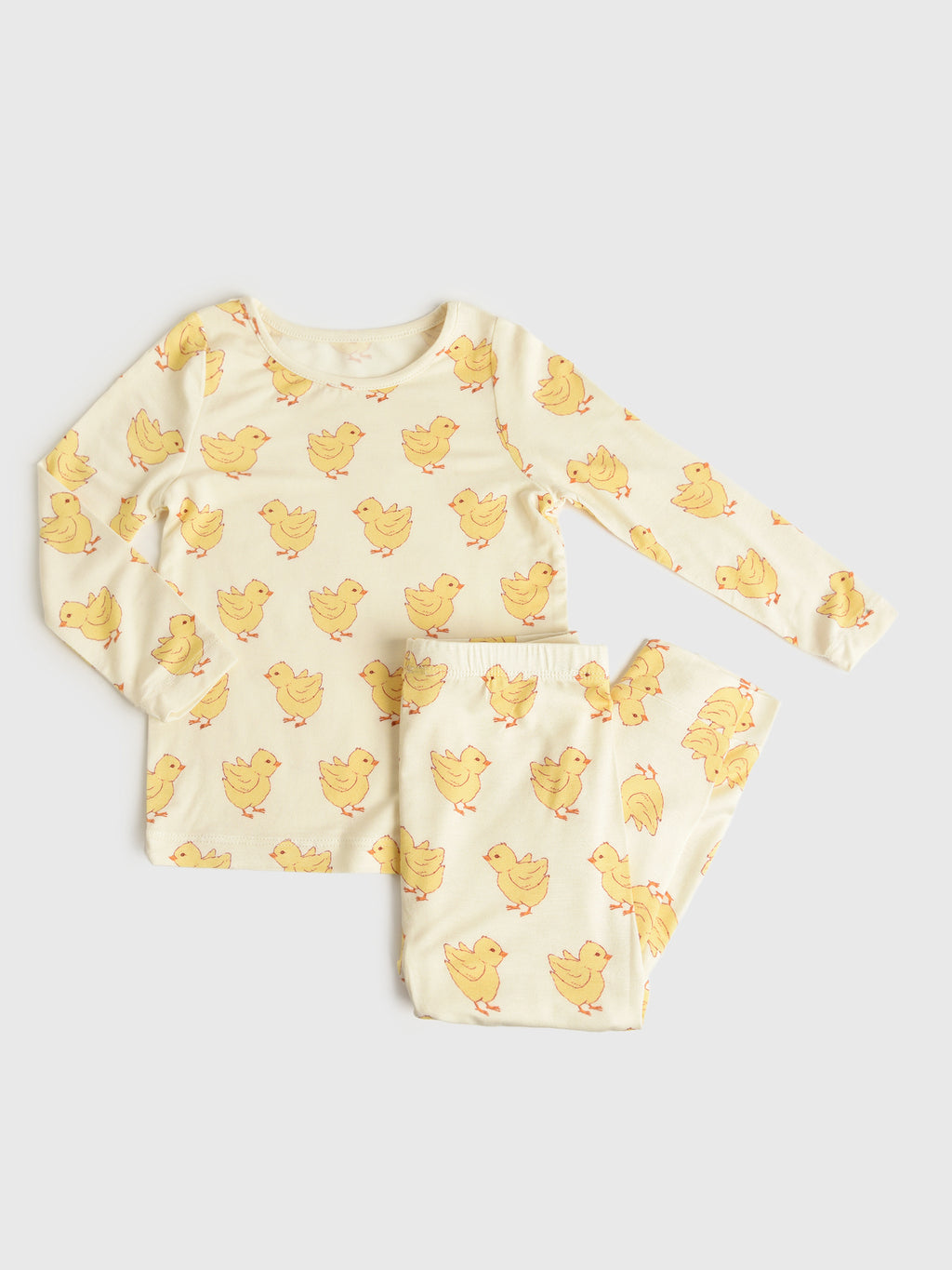 Pink Chicken Kids' Bamboo Pajama Set - Saint Bernard