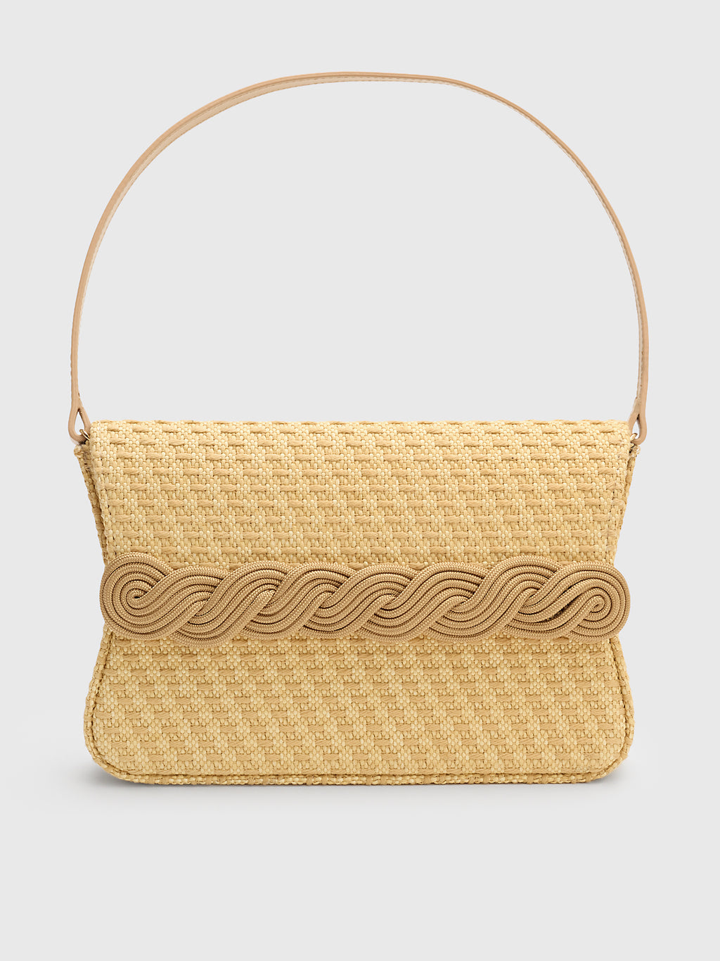 Destree Gerrit Straw Passementerie Clutch - Saint Bernard