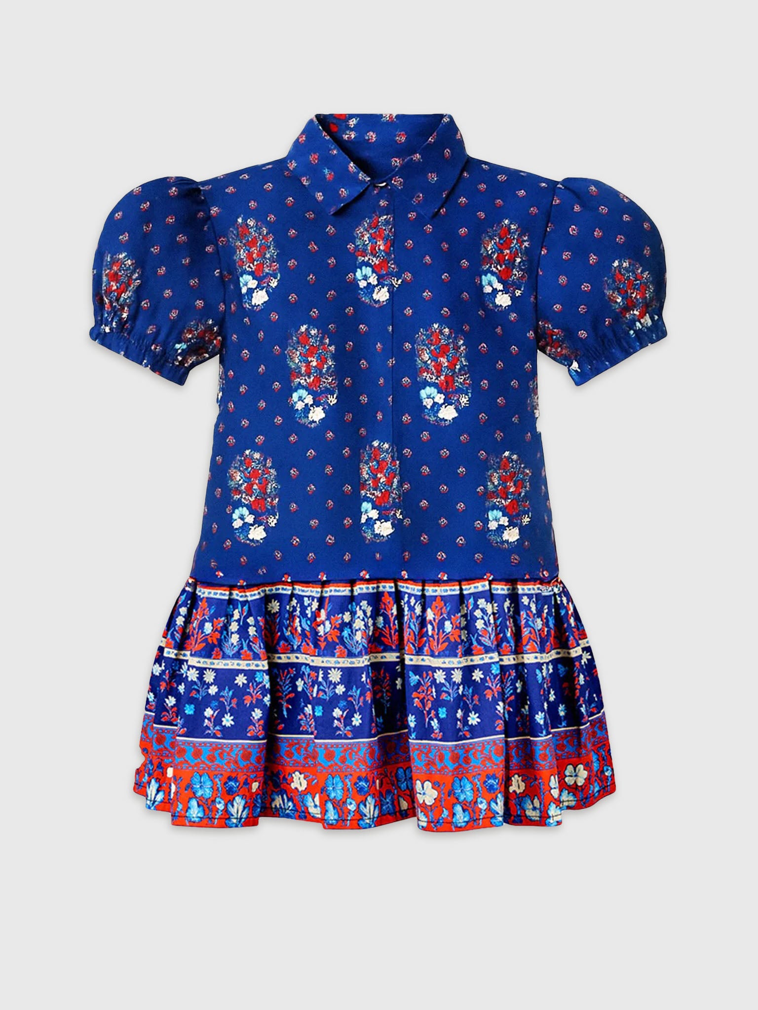 Hunter Bell Girls' Drifter Mini Dress - Saint Bernard