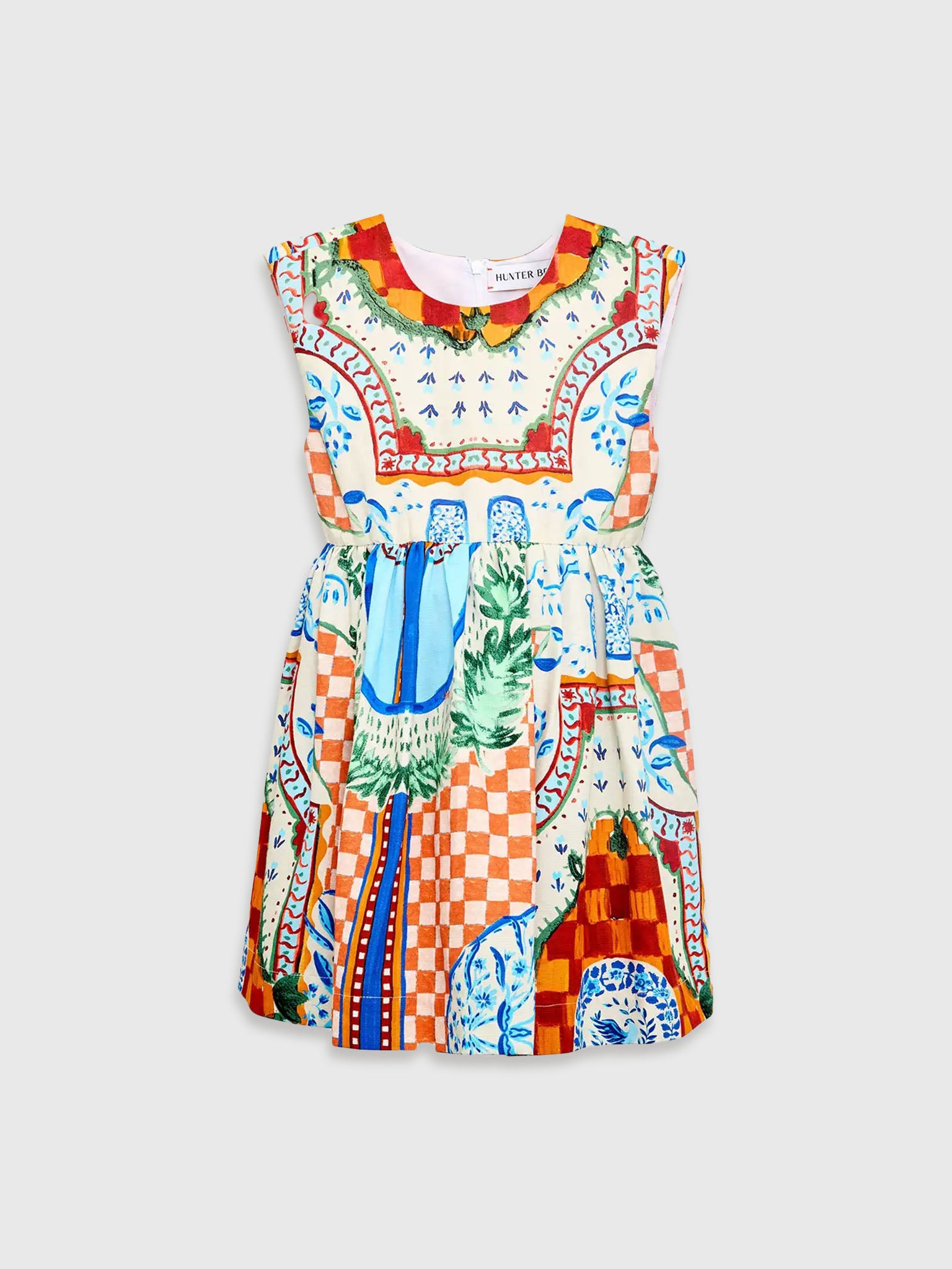 Hunter Bell Girls' Piper Dress - Saint Bernard