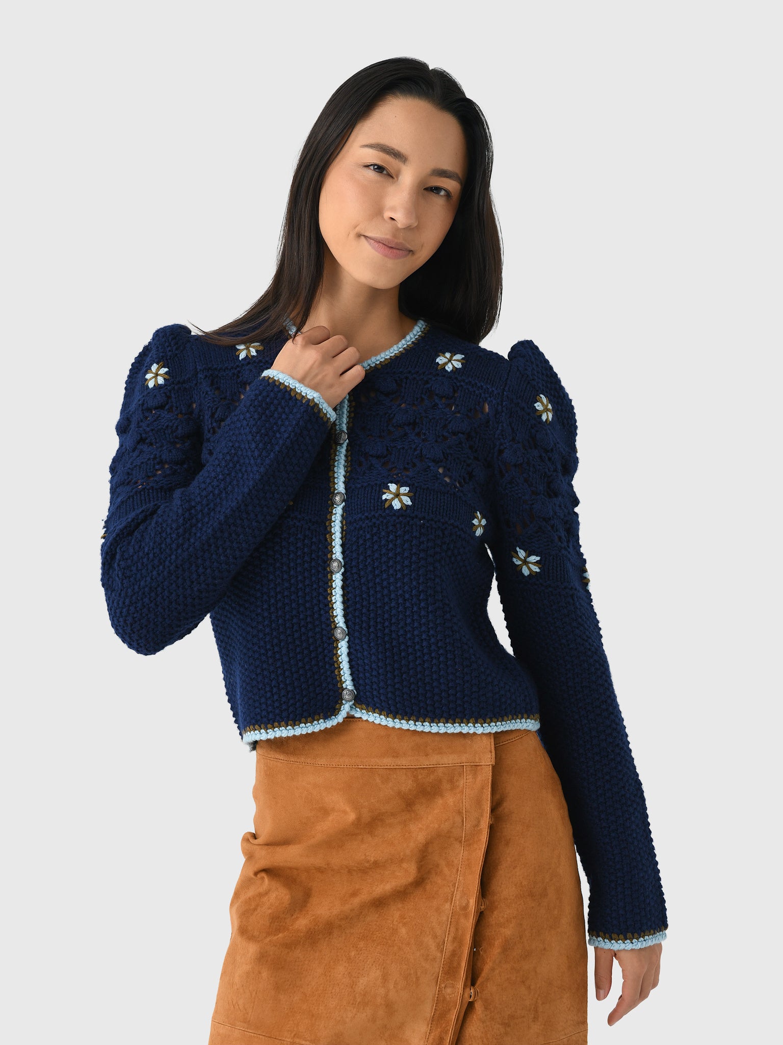 Hunter Bell Women's Willow Cardigan - Saint Bernard
