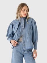 Hunter Bell Women's Odessa Shirt - Saint Bernard
