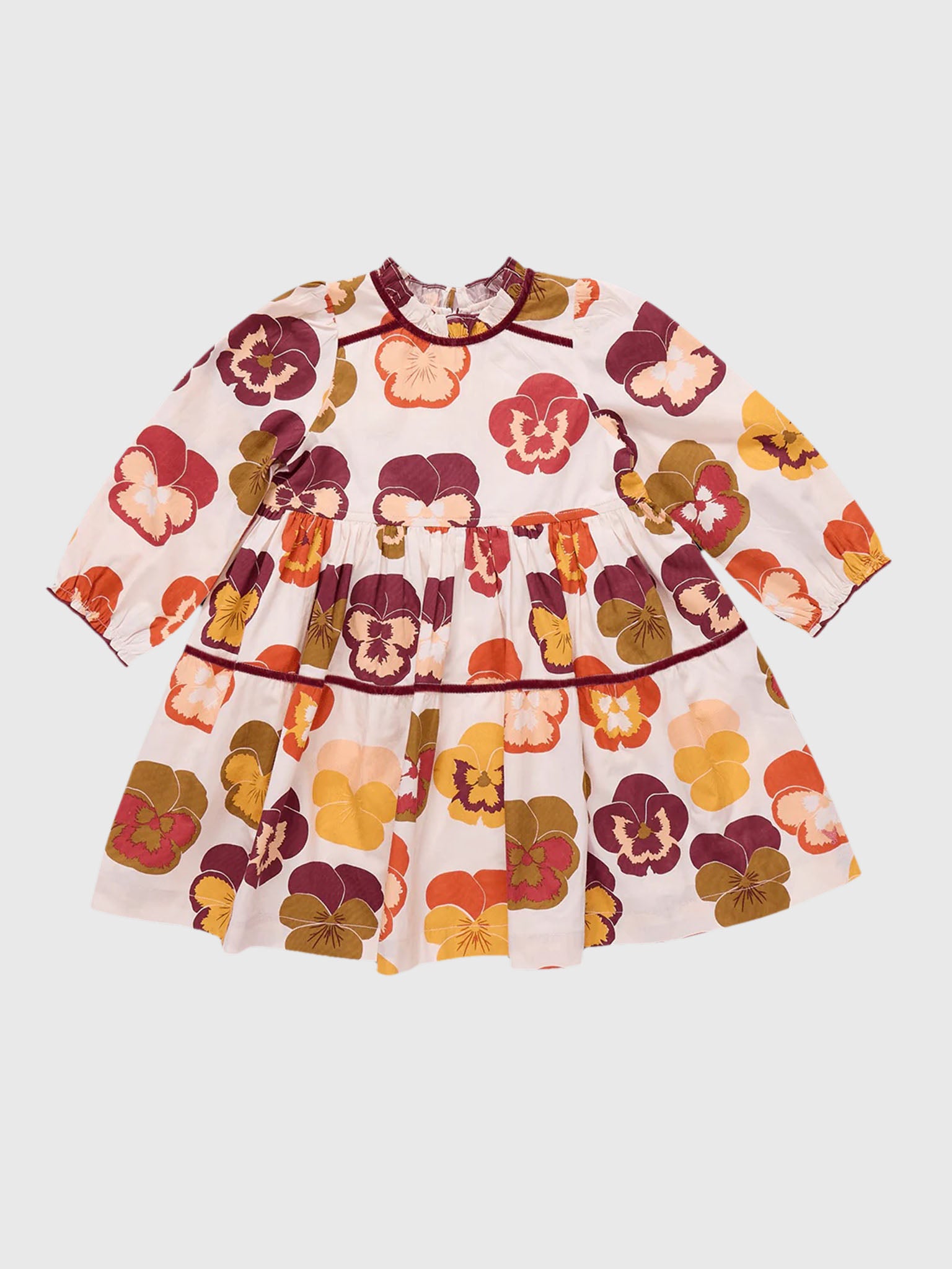 Pink Chicken Girls' Charlie Dress - Saint Bernard