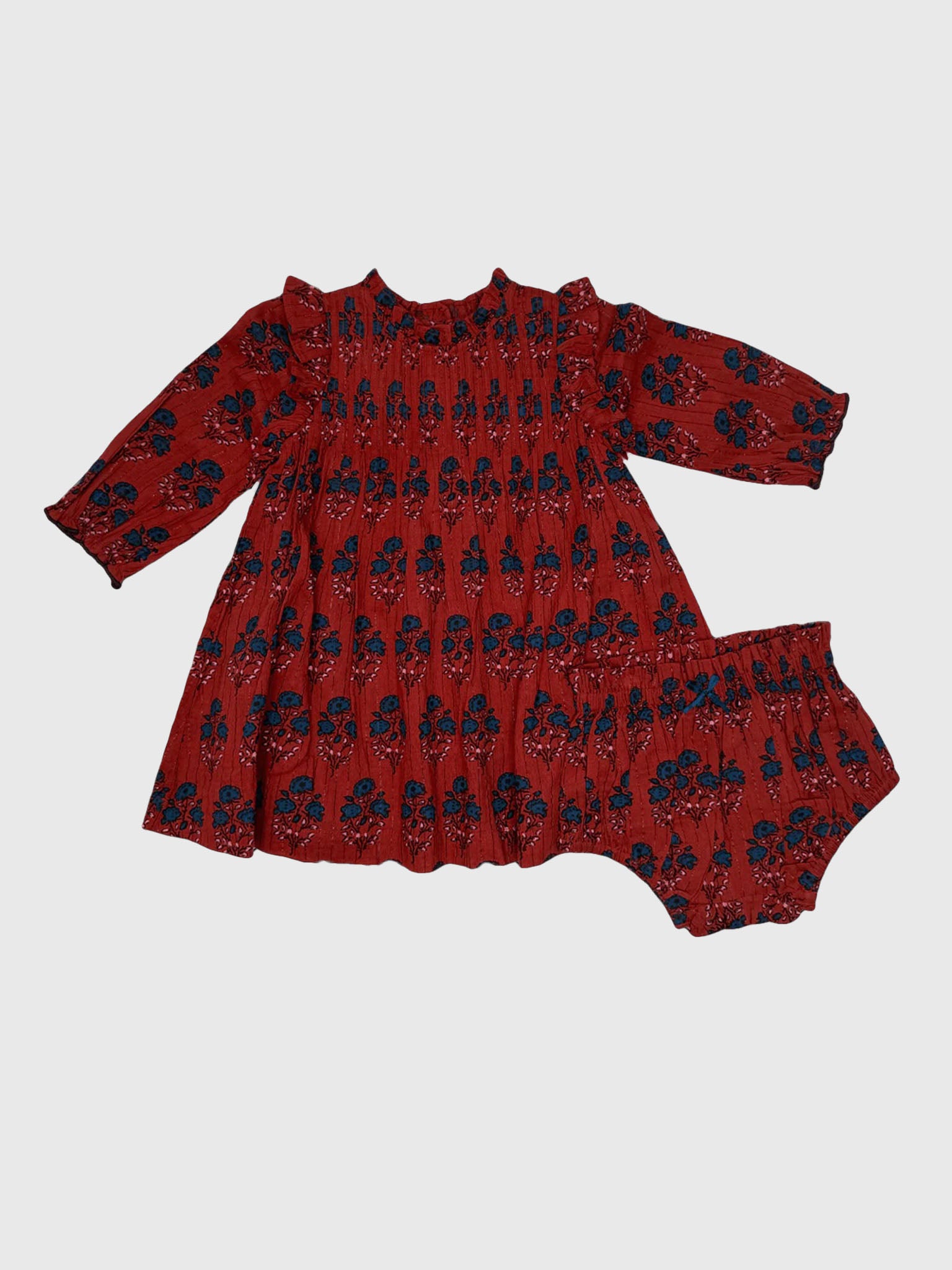 Pink Chicken Baby Girls' Jaipur Dress Set - Saint Bernard