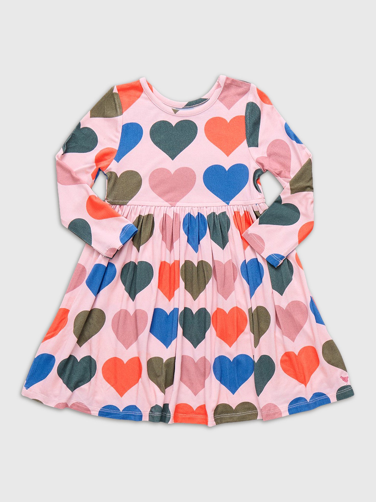 Pink Chicken Girls' Bamboo Steph Dress - Saint Bernard