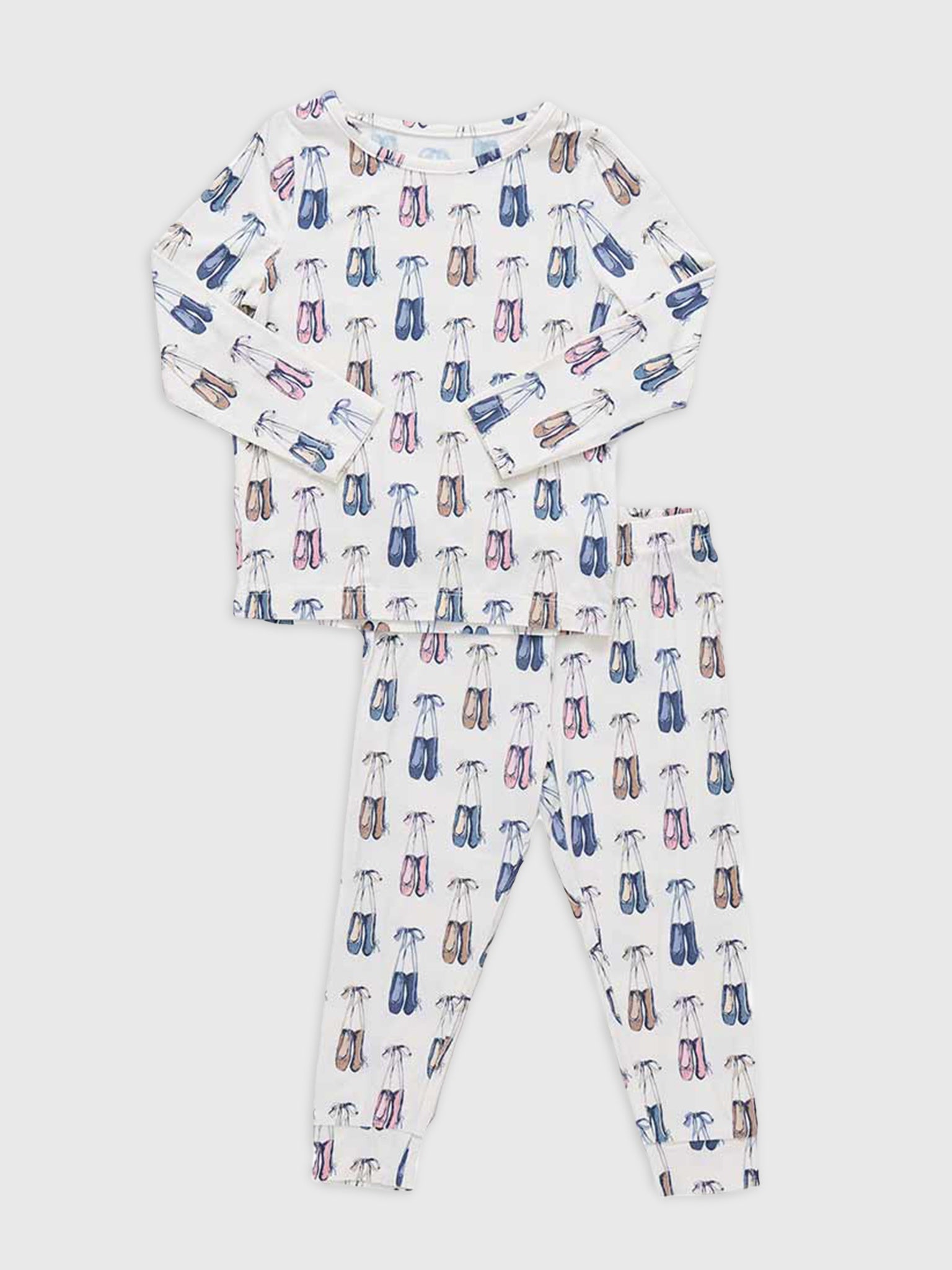 Pink Chicken Kids' Bamboo Pajama Set - Saint Bernard