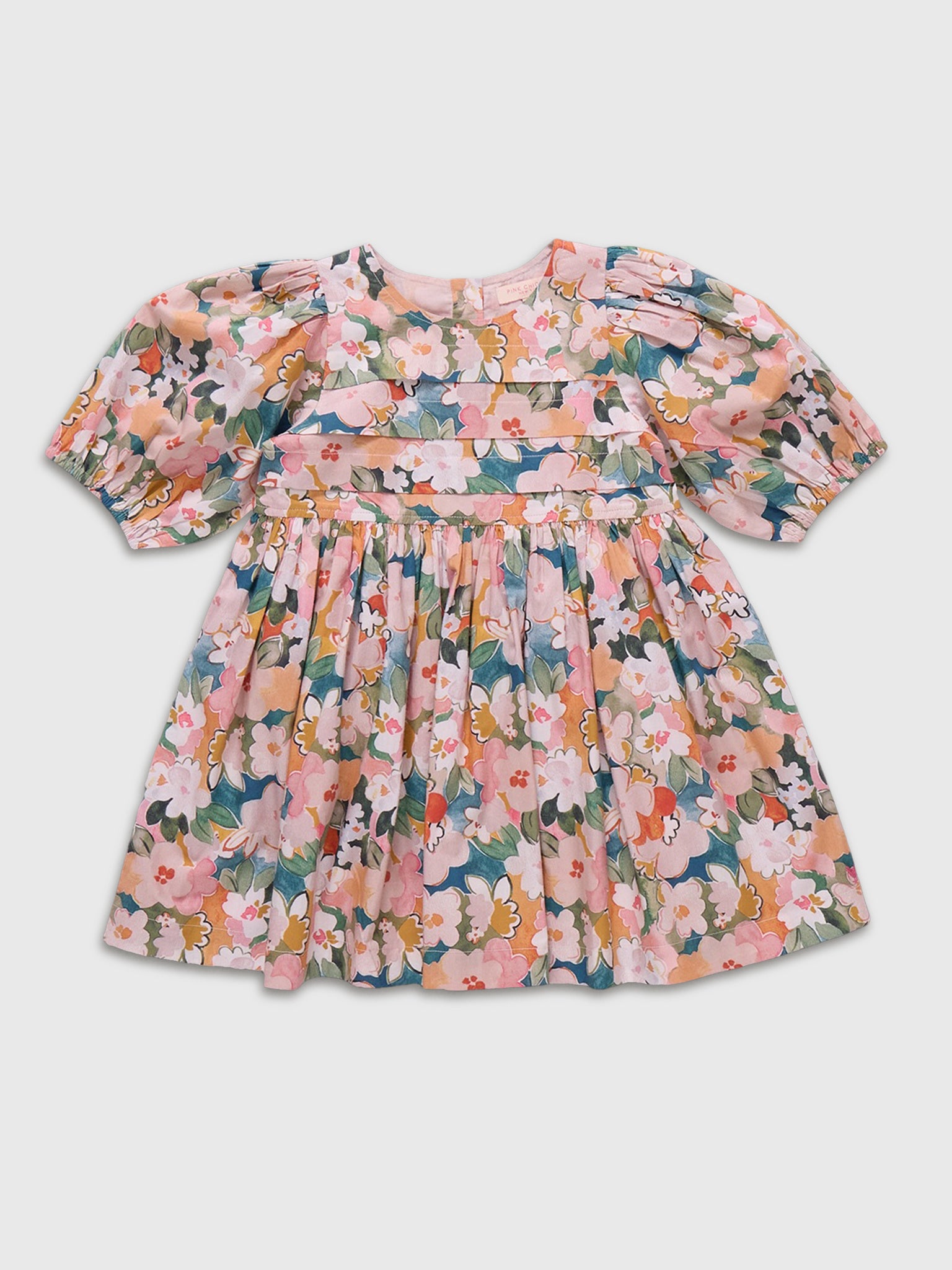 Pink Chicken Girls' Evelyn Dress - Saint Bernard
