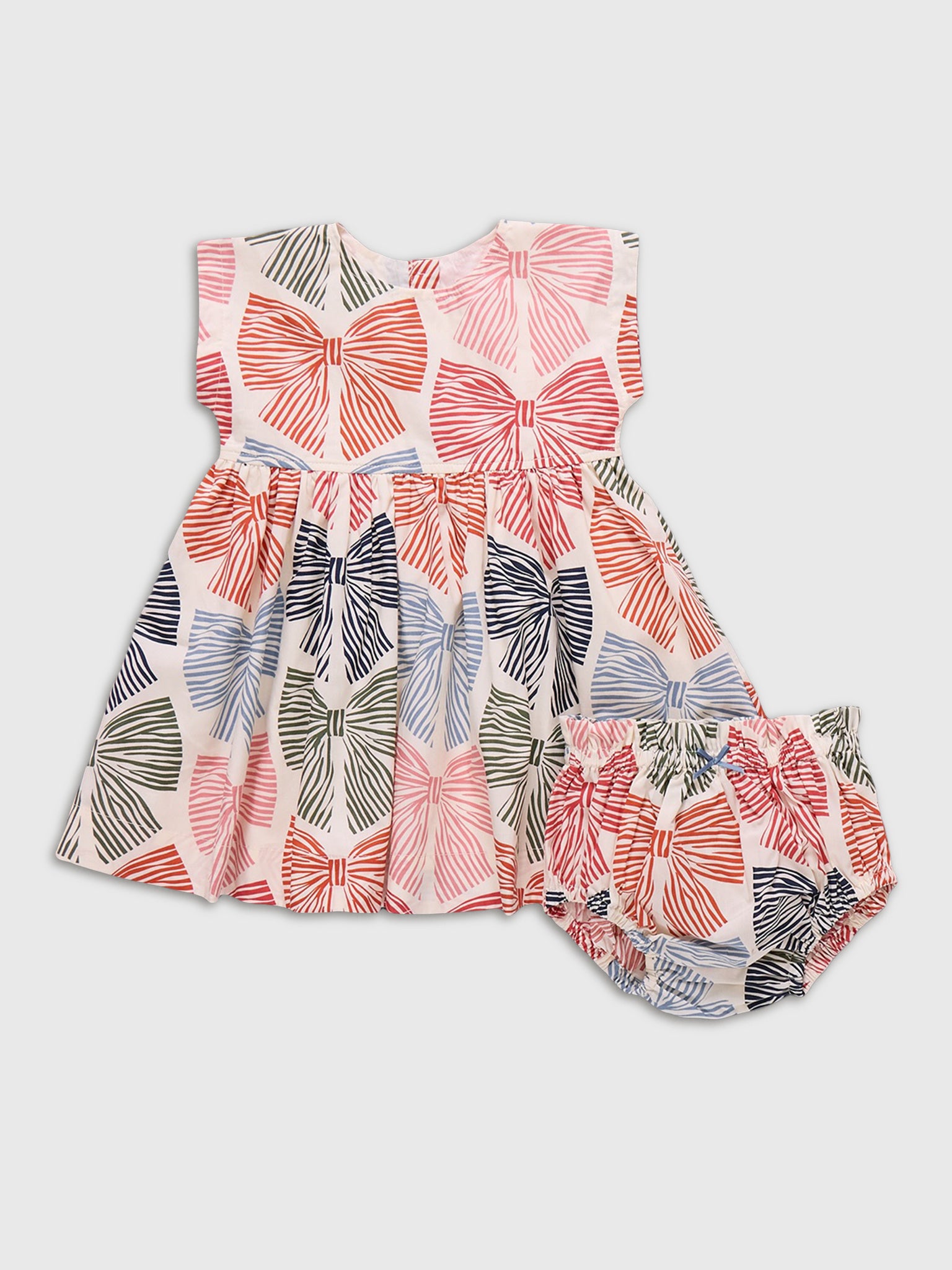 Pink Chicken Baby Girls' Adaline Dress Set - Saint Bernard