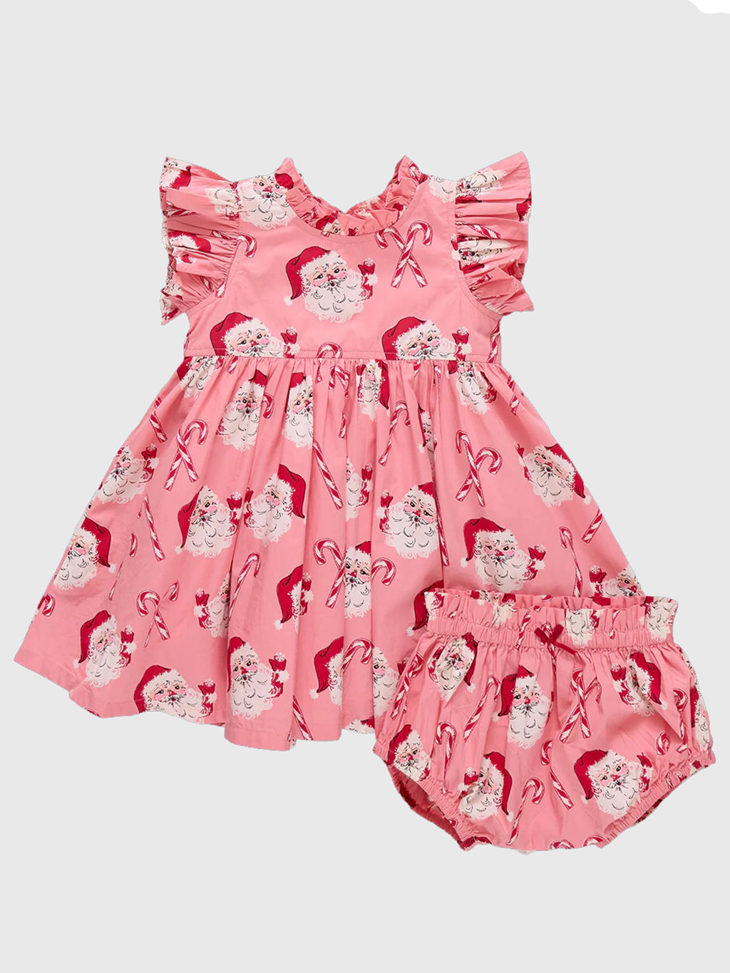 Pink Chicken Baby Girls' Jennifer Dress Set - Saint Bernard