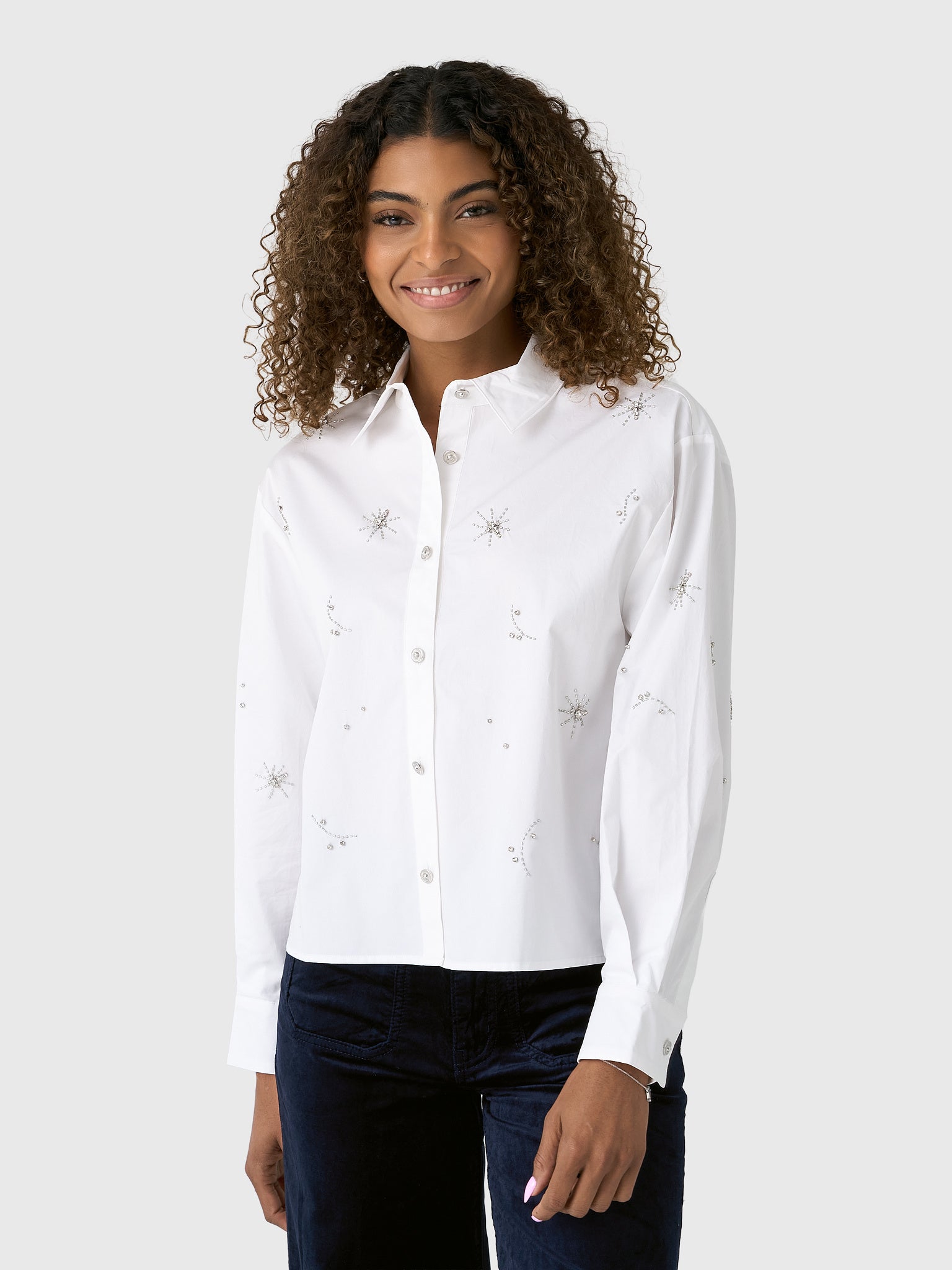 Hunter Bell Women's Hudson Shirt - Saint Bernard