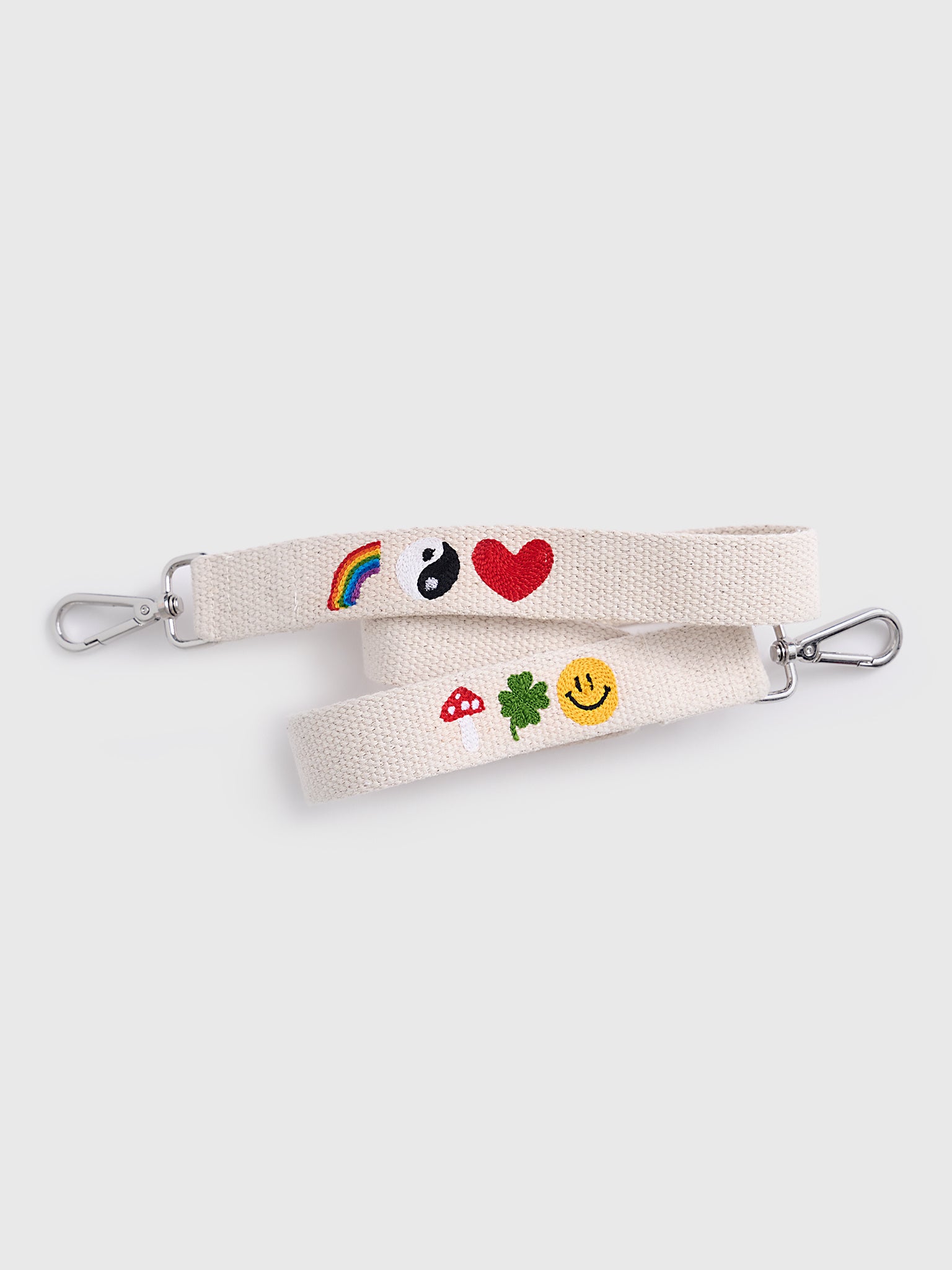 Call It By Your Name Embroidered Bag Strap - Saint Bernard