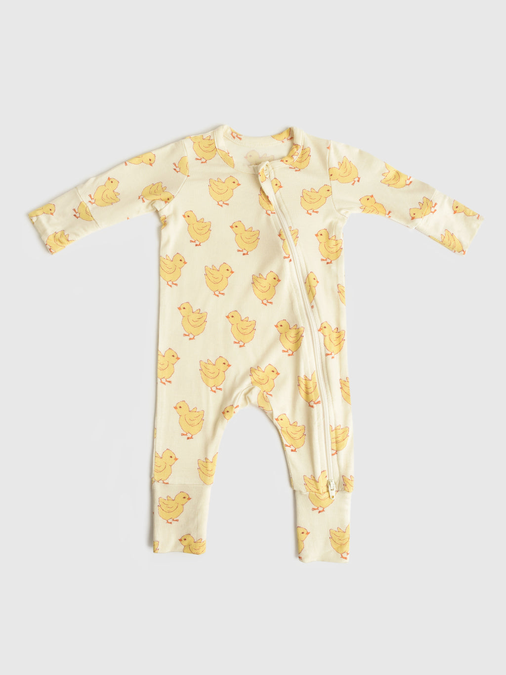 Pink Chicken Baby Bamboo Romper - Saint Bernard