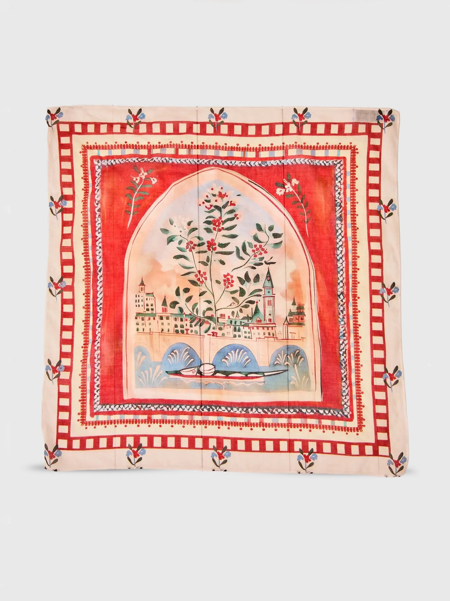 Hunter Bell Women's Printed Scarf - Saint Bernard