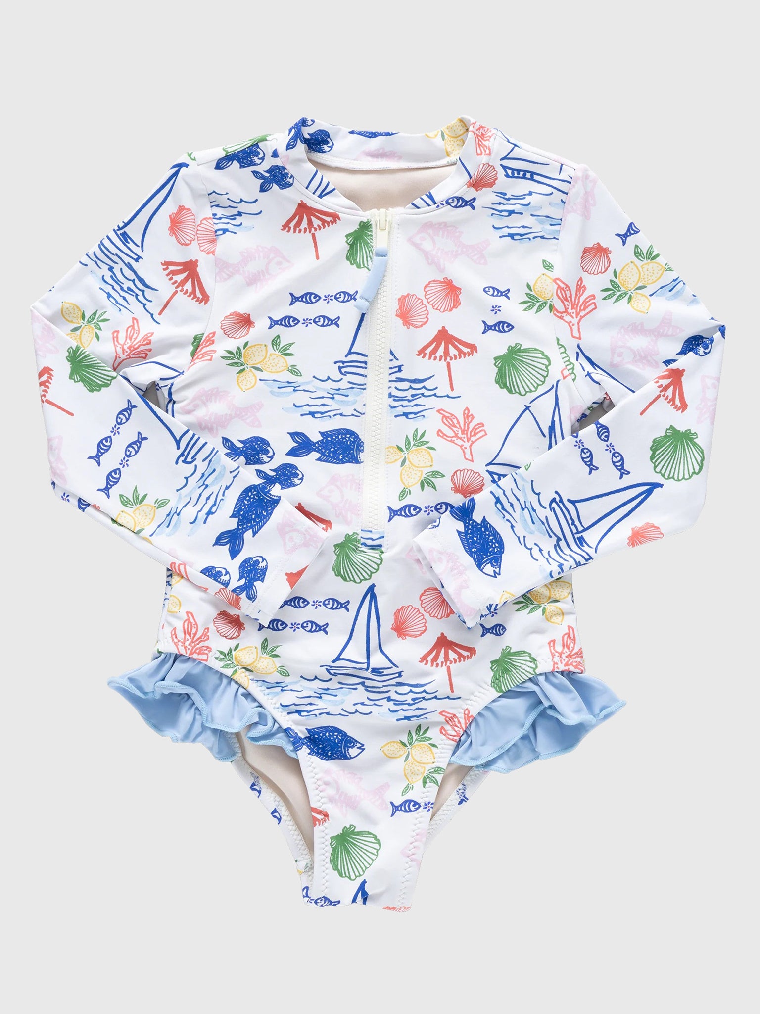 Pink Chicken Girls' Arden One-Piece Swimsuit