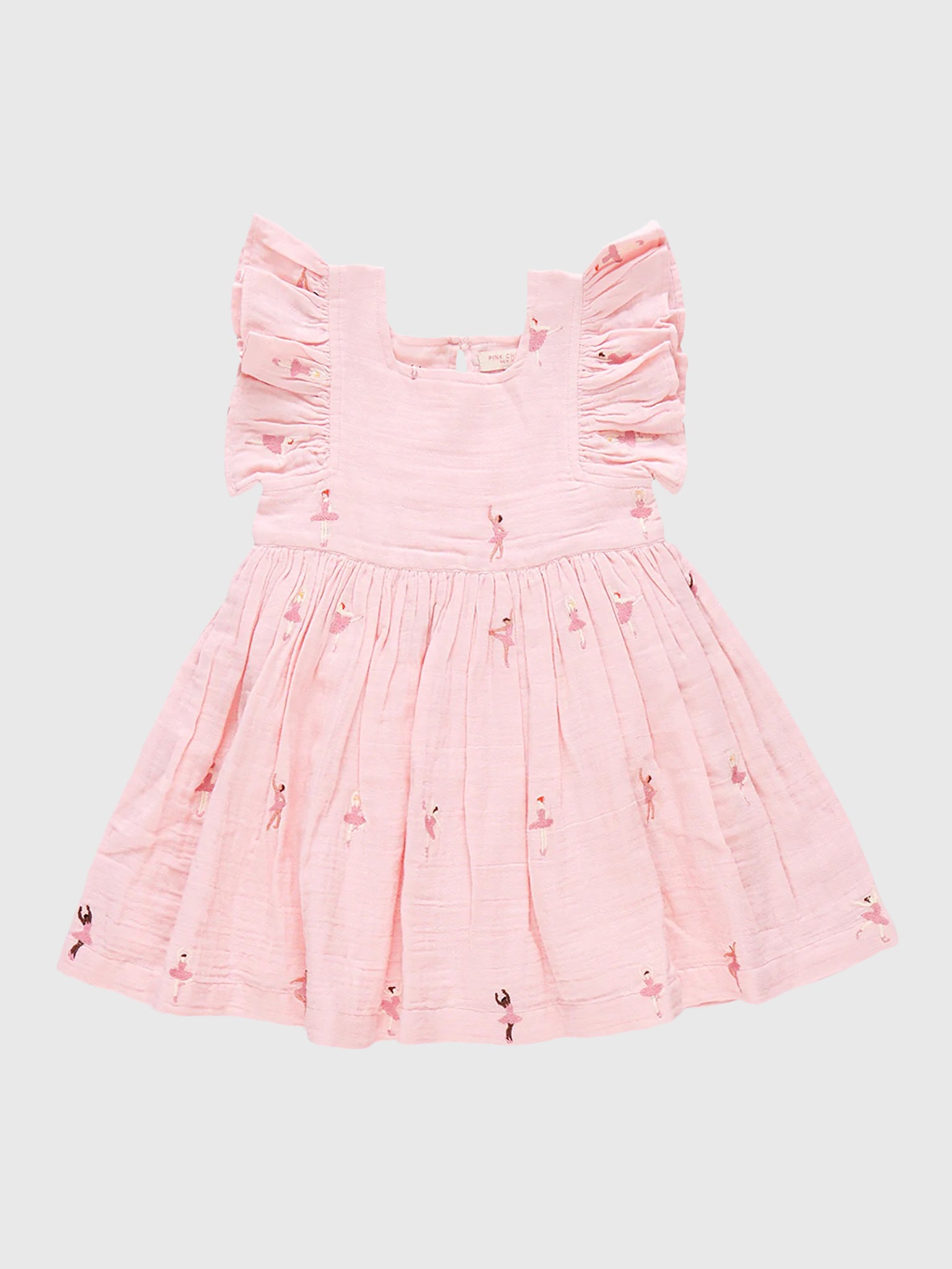 Pink Chicken Girls' Elsie Dress - Saint Bernard