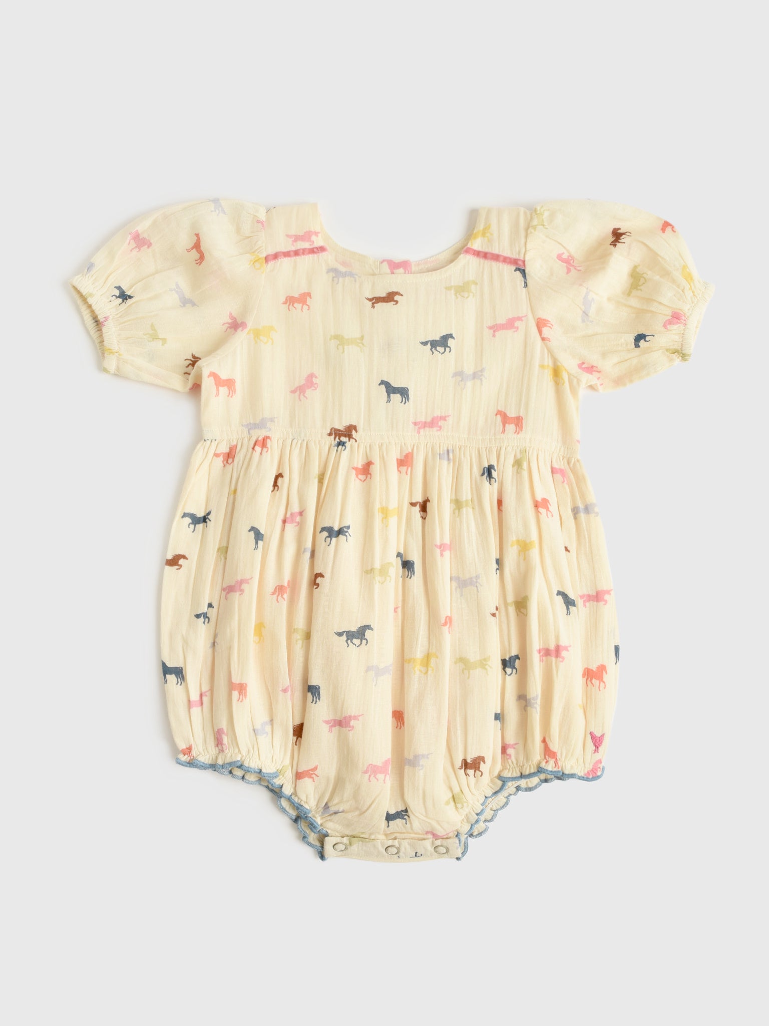 Pink Chicken Baby Girls' Charlie Bubble - Saint Bernard