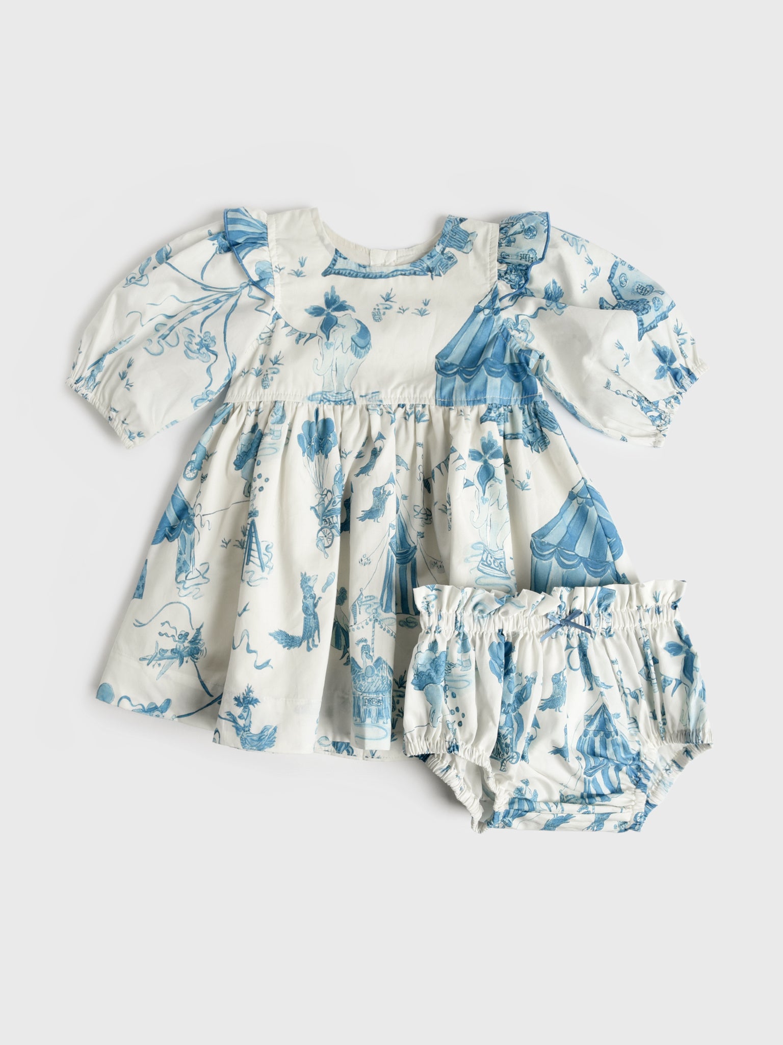 Pink Chicken Baby Girls' Brooke Dress Set - Saint Bernard