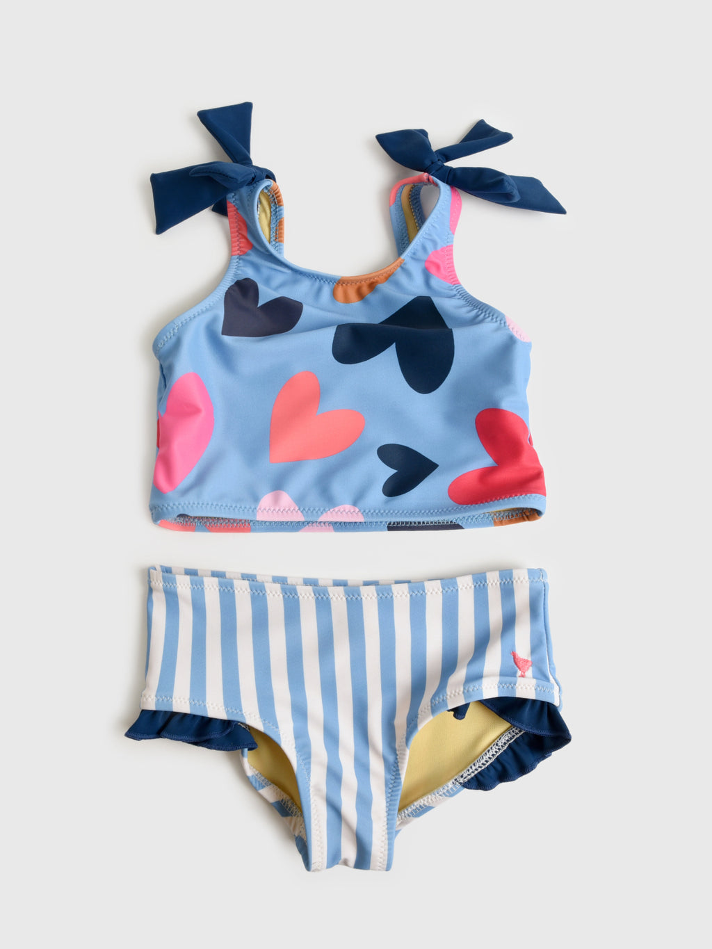 Pink Chicken Girls' Shelly Tankini Set - Saint Bernard