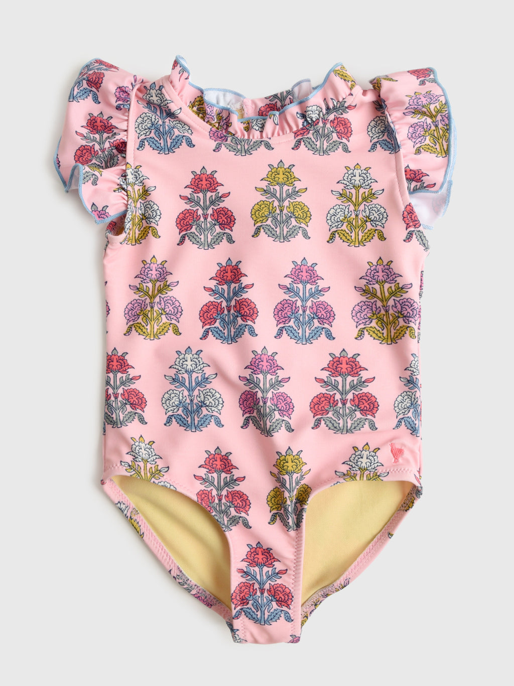 Pink Chicken Girls' Jennifer One-Piece Swimsuit - Saint Bernard