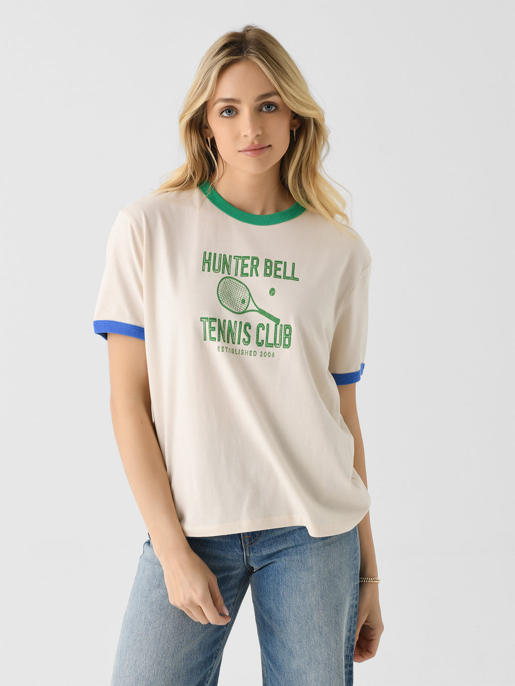 Hunter Bell Women's Tennis Club Tee - Saint Bernard
