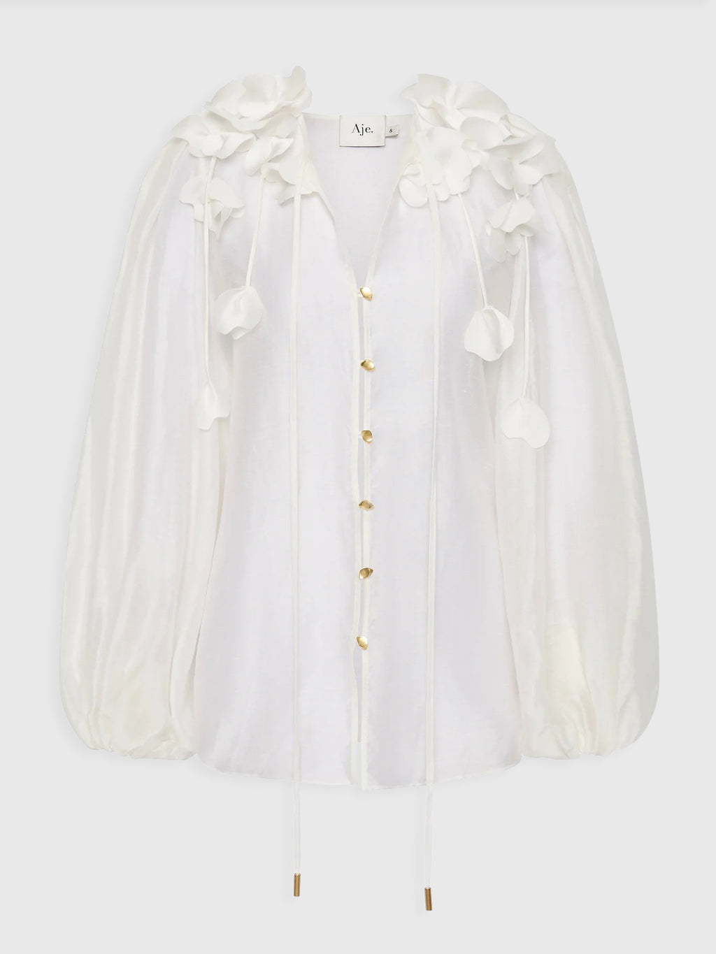 AJE Women's Camille Flower Blouse - Saint Bernard