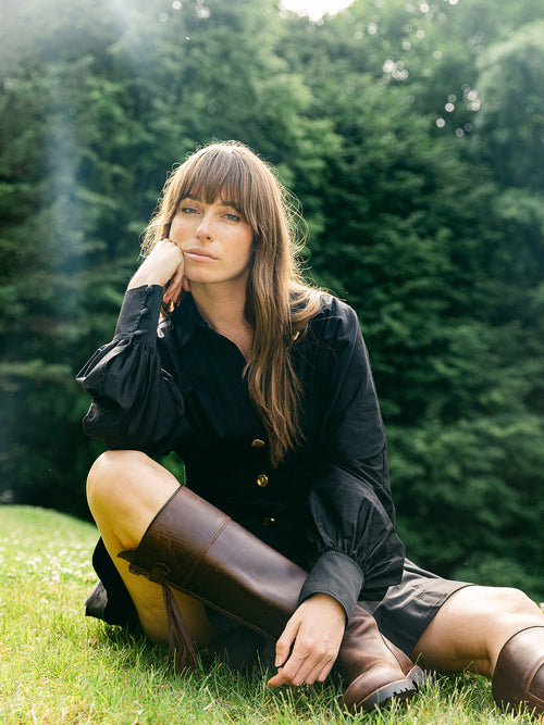 AJE Women's Alexa Long Sleeve Mini Dress