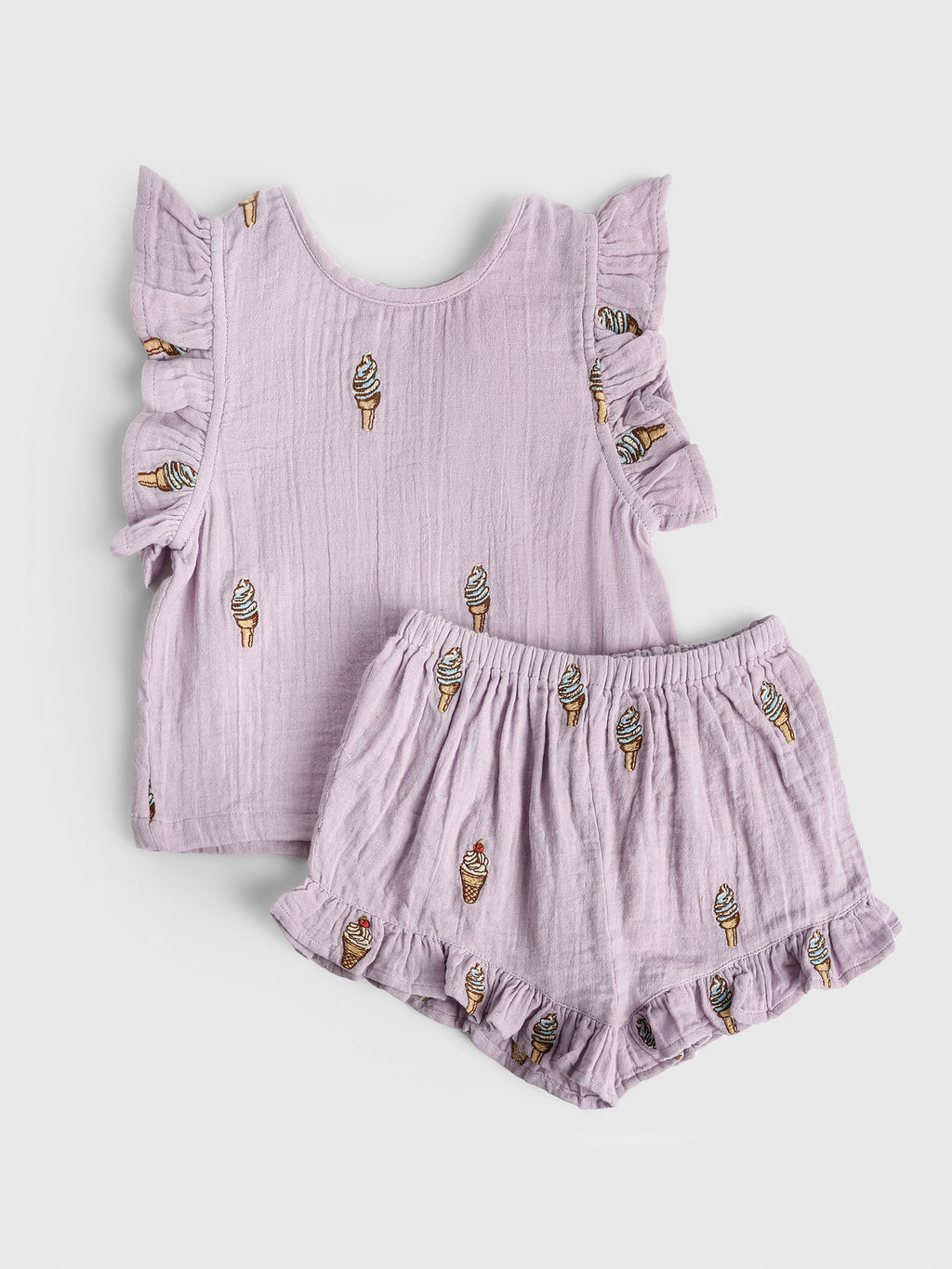 Pink Chicken Girls' Roey Set - Saint Bernard