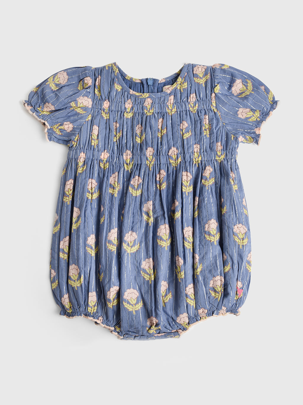 Pink Chicken Baby Girls' Waverly Bubble - Saint Bernard