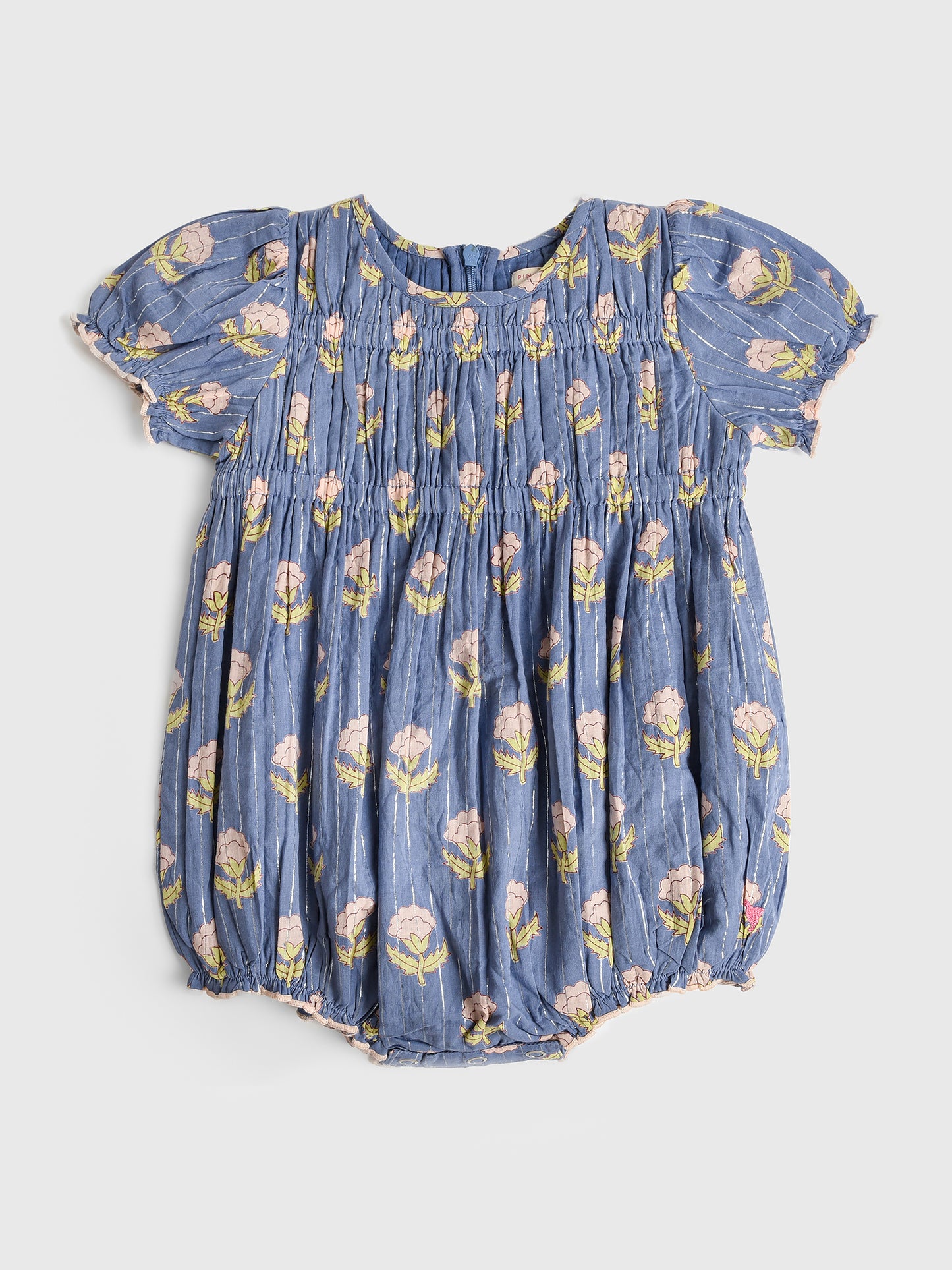 Pink Chicken Baby Girls' Waverly Bubble - Saint Bernard