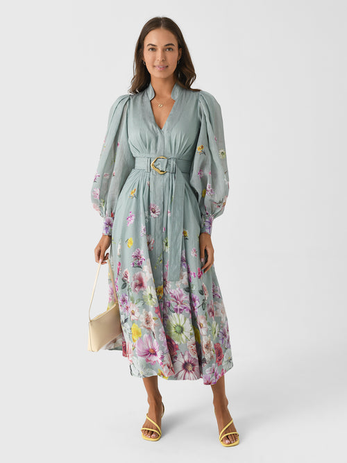 AJE Women's Fleur Shirt Dress