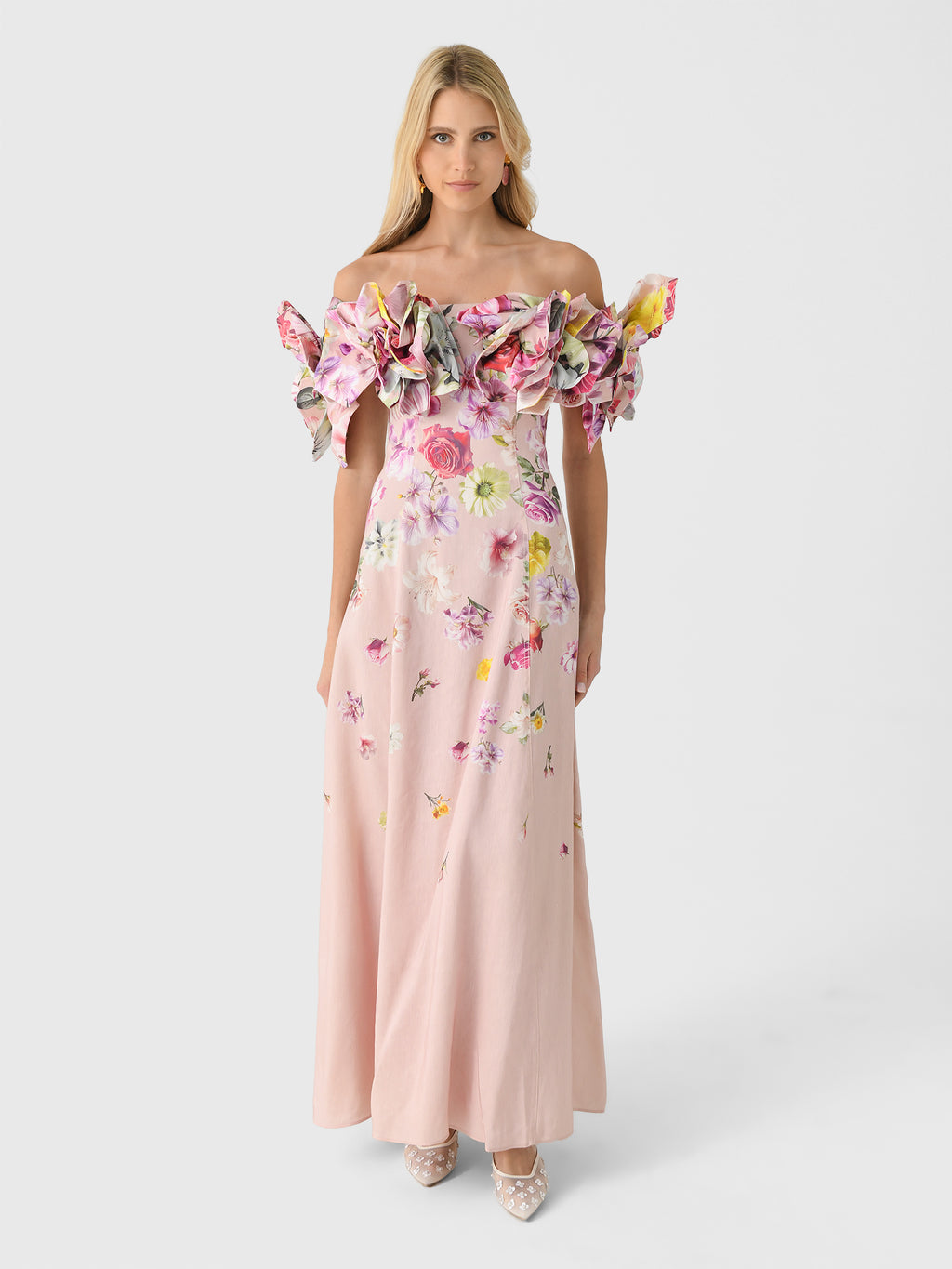 AJE Women's Misha Maxi Dress - Saint Bernard