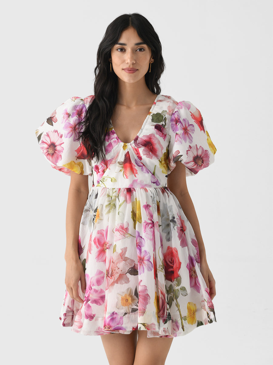 Aje Fleur Mini Dress | Floral | Size 8