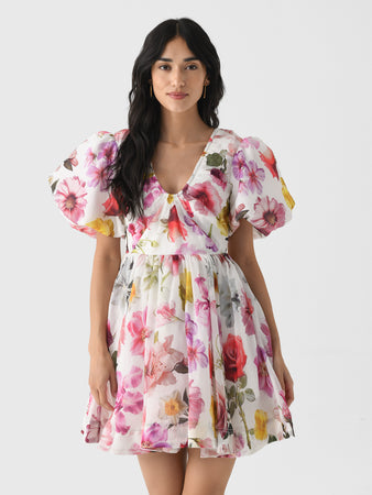 Aje Fleur Mini Dress | Floral | Size 8
