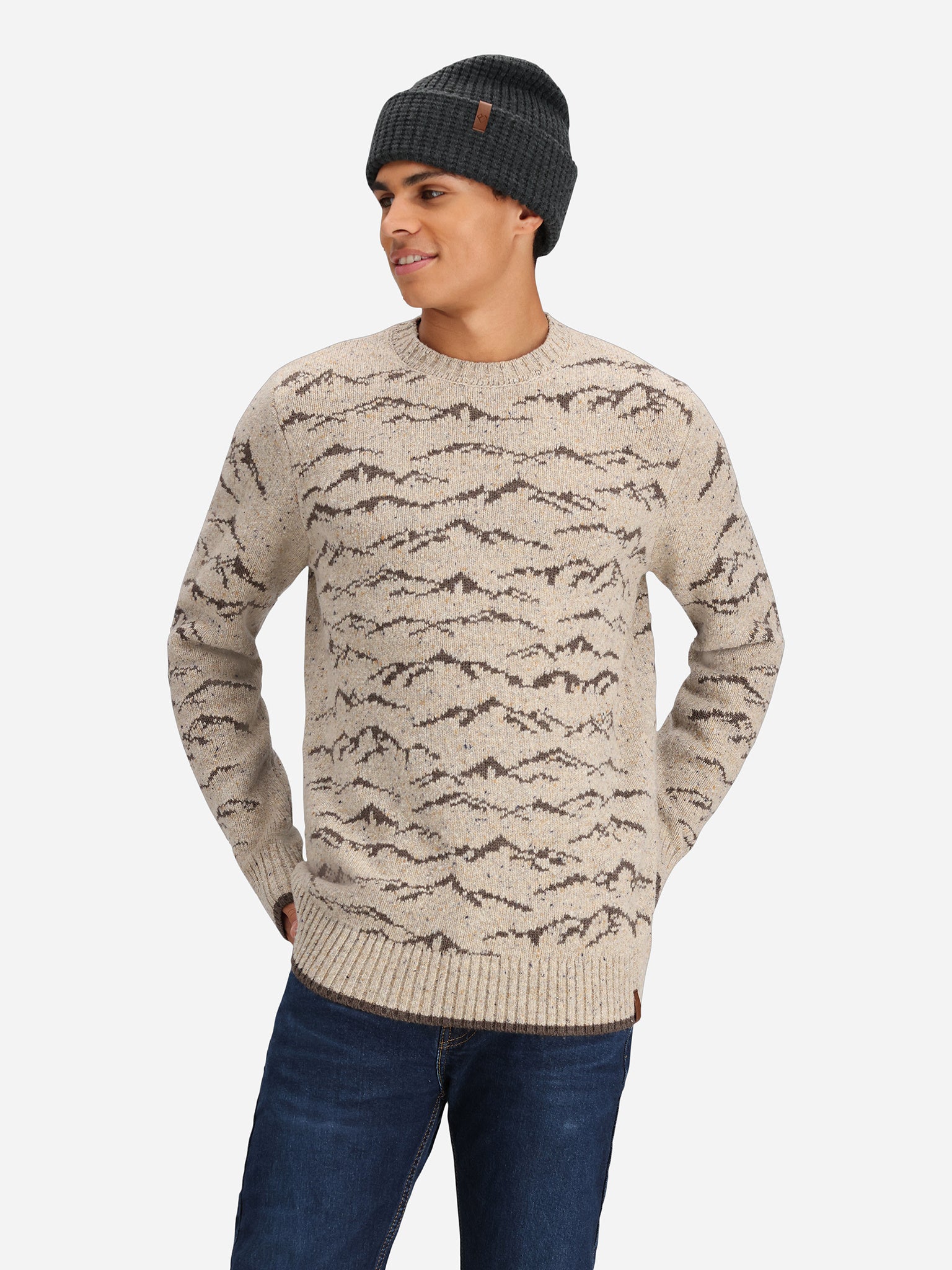 Obermeyer Men's The Bells Sweater - Saint Bernard