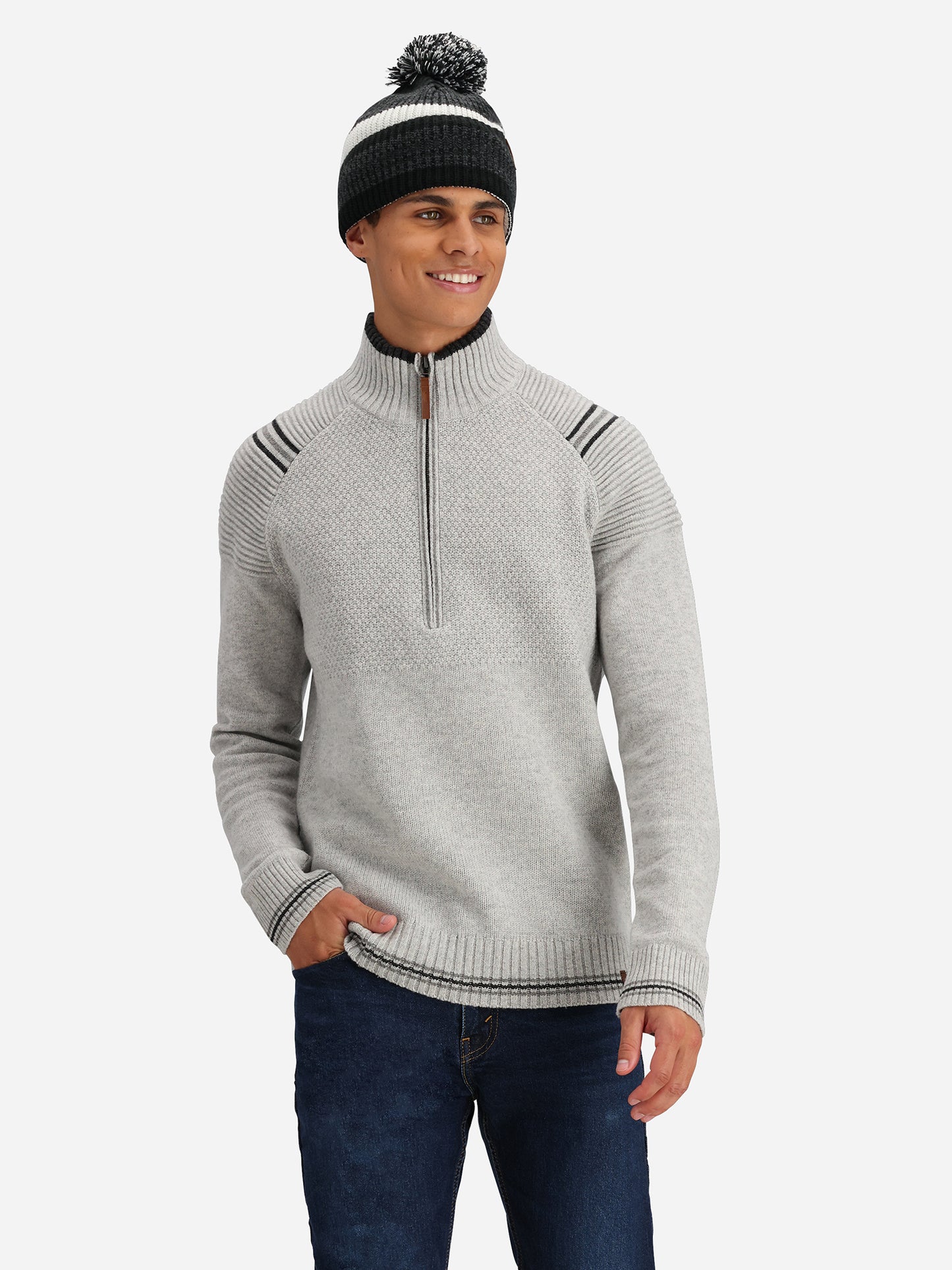 Obermeyer Men's Gambel Half-Zip Sweater