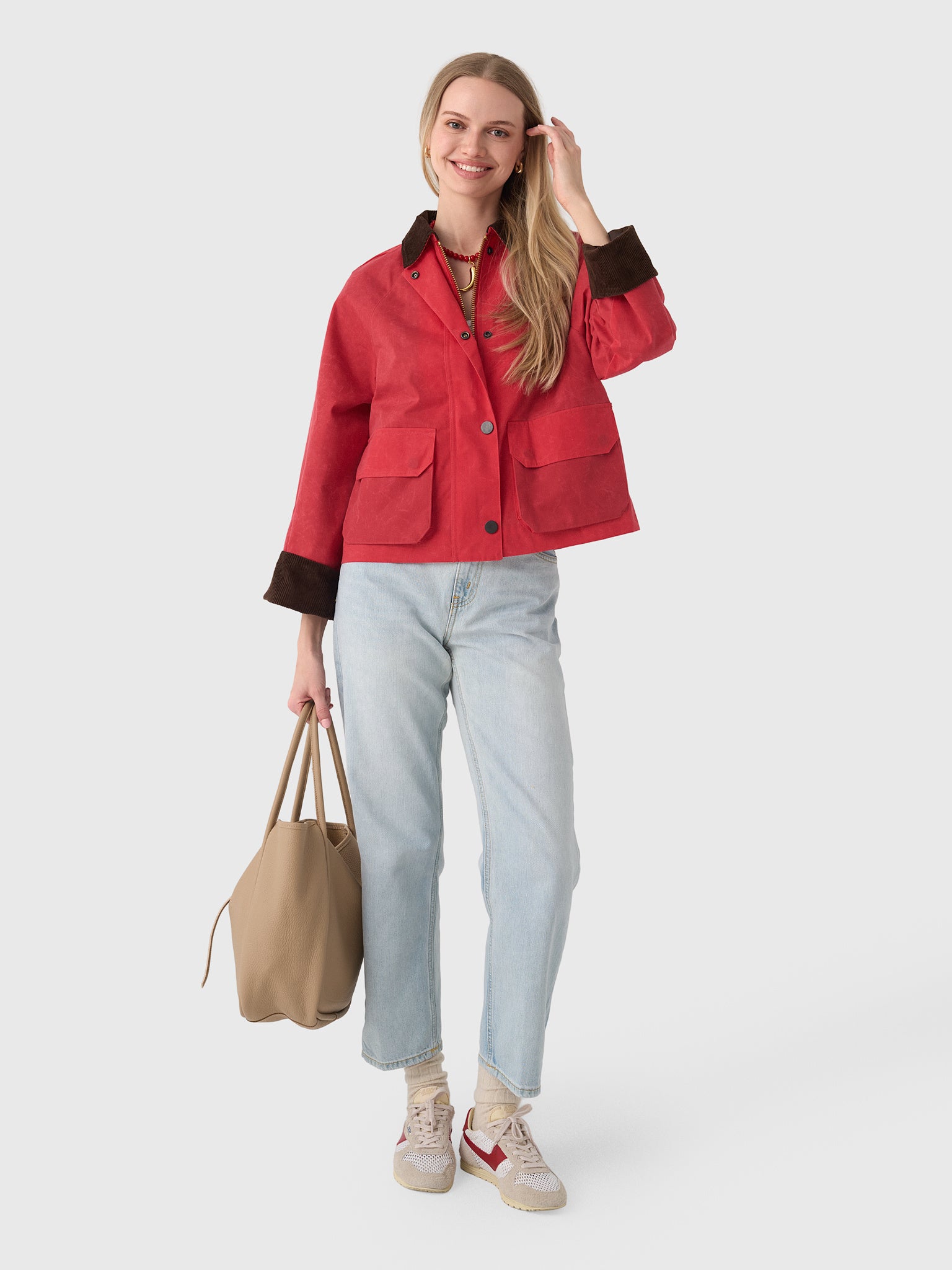 CHEAP CHIC ミリタリージャケット Alex Mill Women's Chiltern Cropped Jacket – Saint Bernard