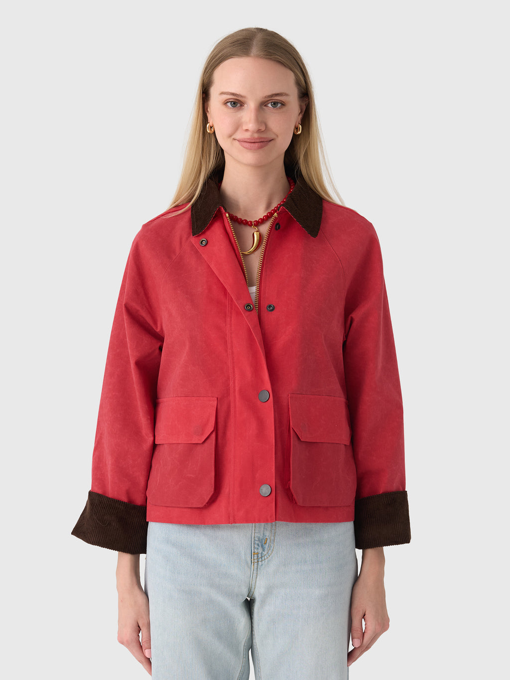 Alex Mill Women's Chiltern Cropped Jacket - Saint Bernard
