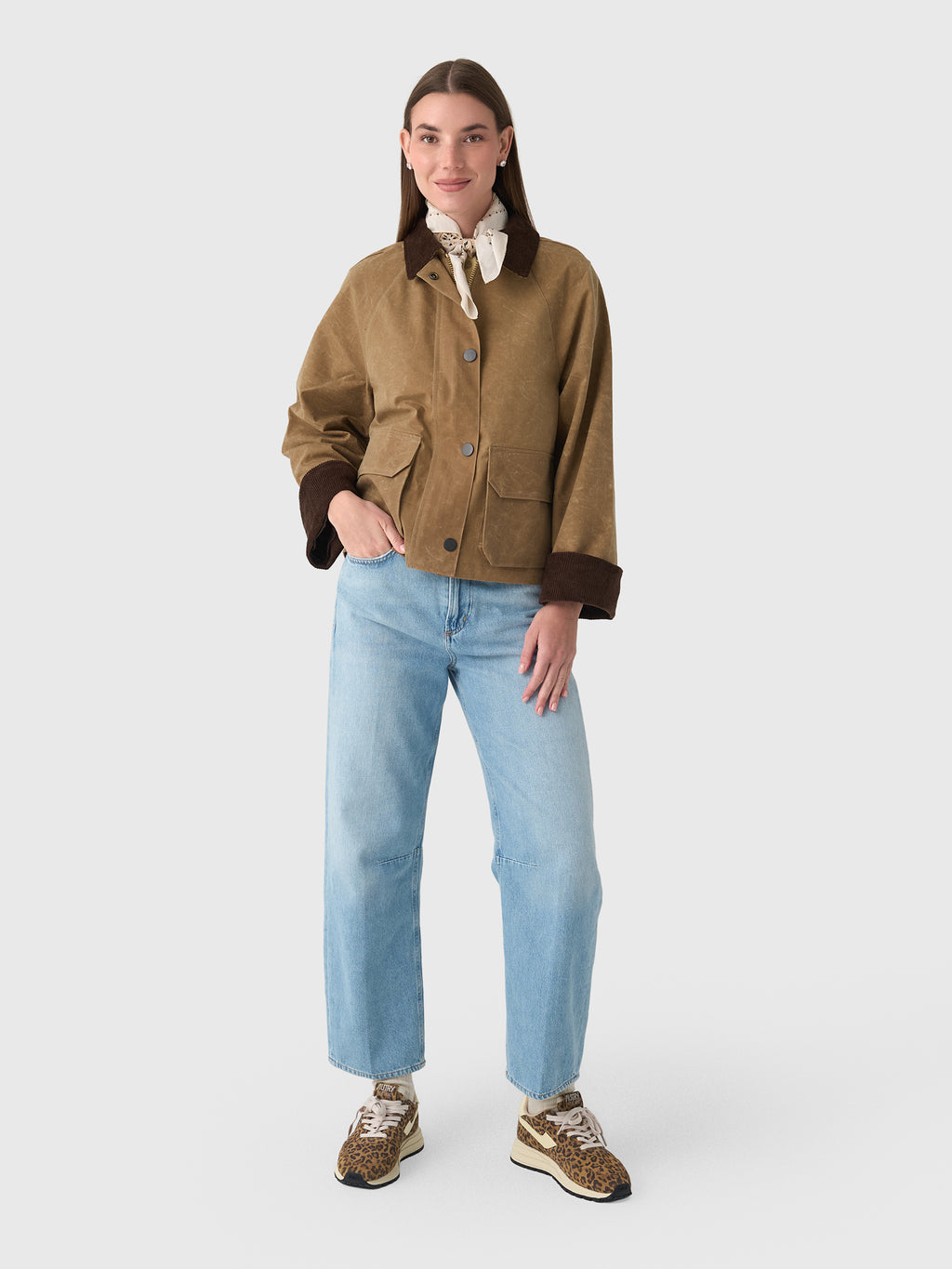 Alex Mill Women's Chiltern Cropped Jacket - Saint Bernard