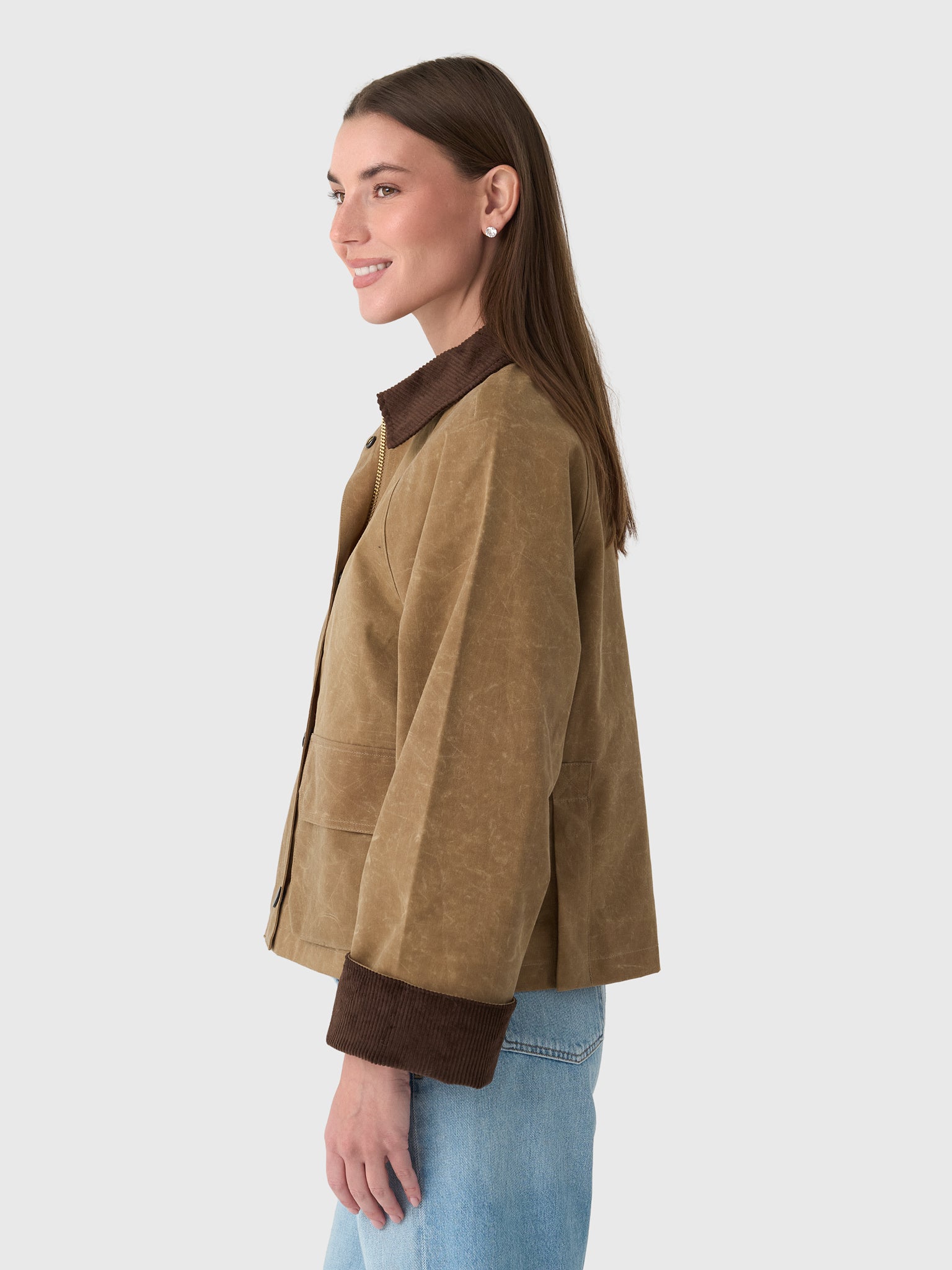 Alex Mill Women's Chiltern Cropped Jacket - Saint Bernard
