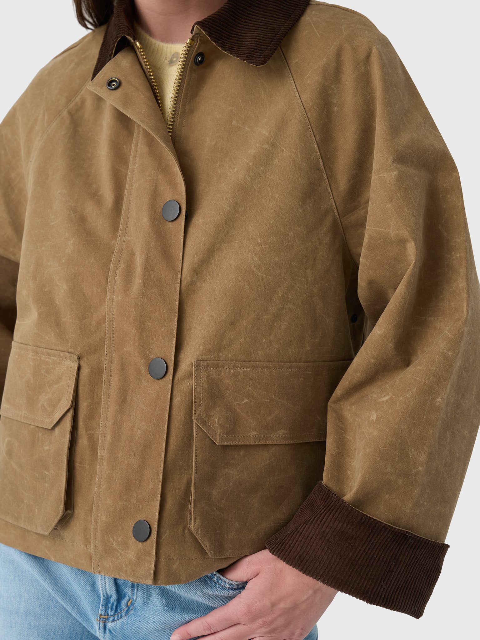 Alex Mill Women's Chiltern Cropped Jacket - Saint Bernard