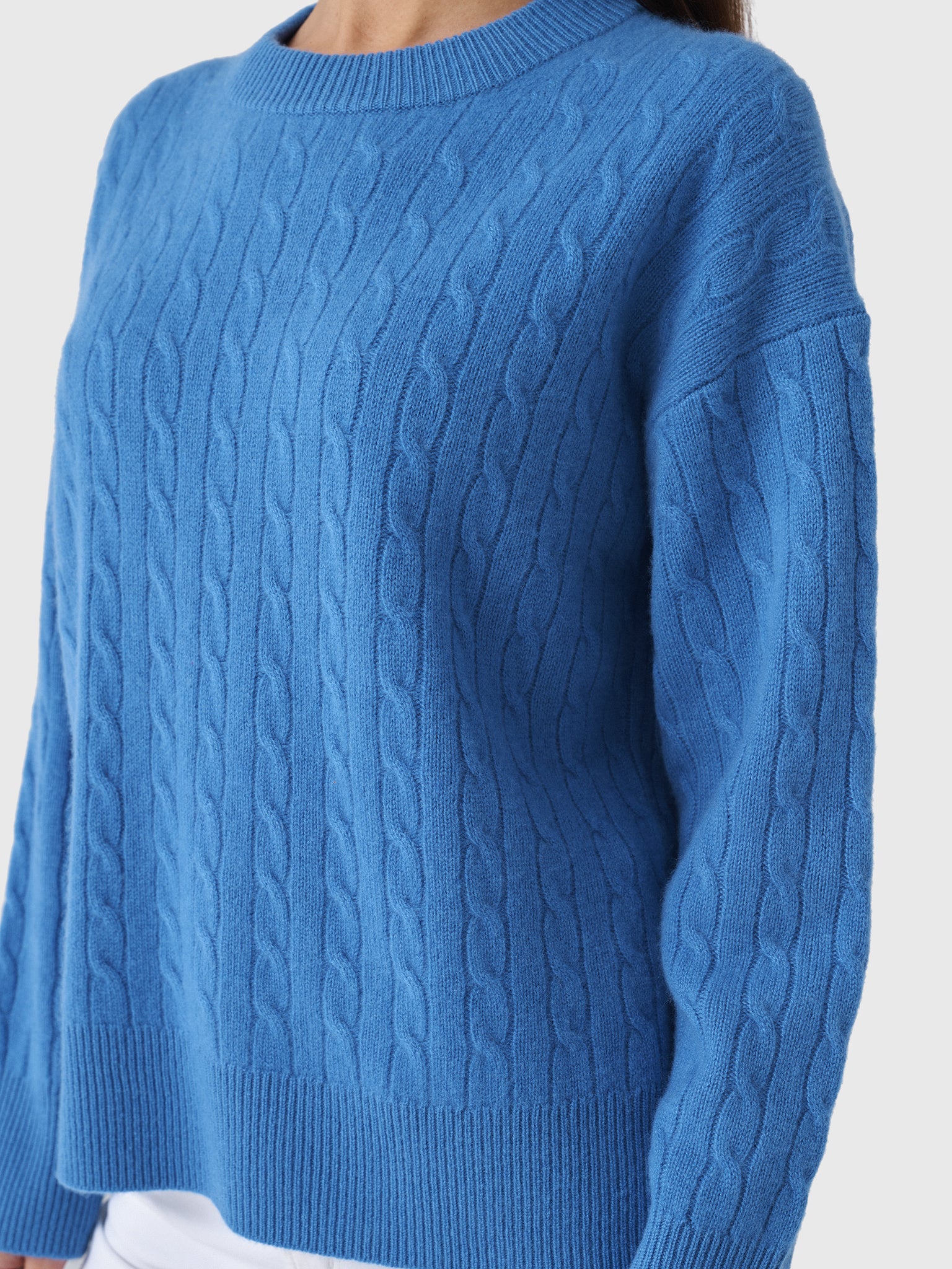 Alex Mill Women's Charlie Cable Sweater - Saint Bernard
